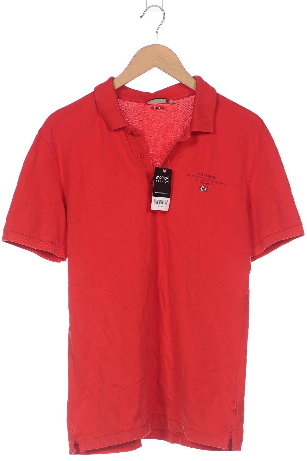 

Napapijri Herren Poloshirt, rot, Gr. 52