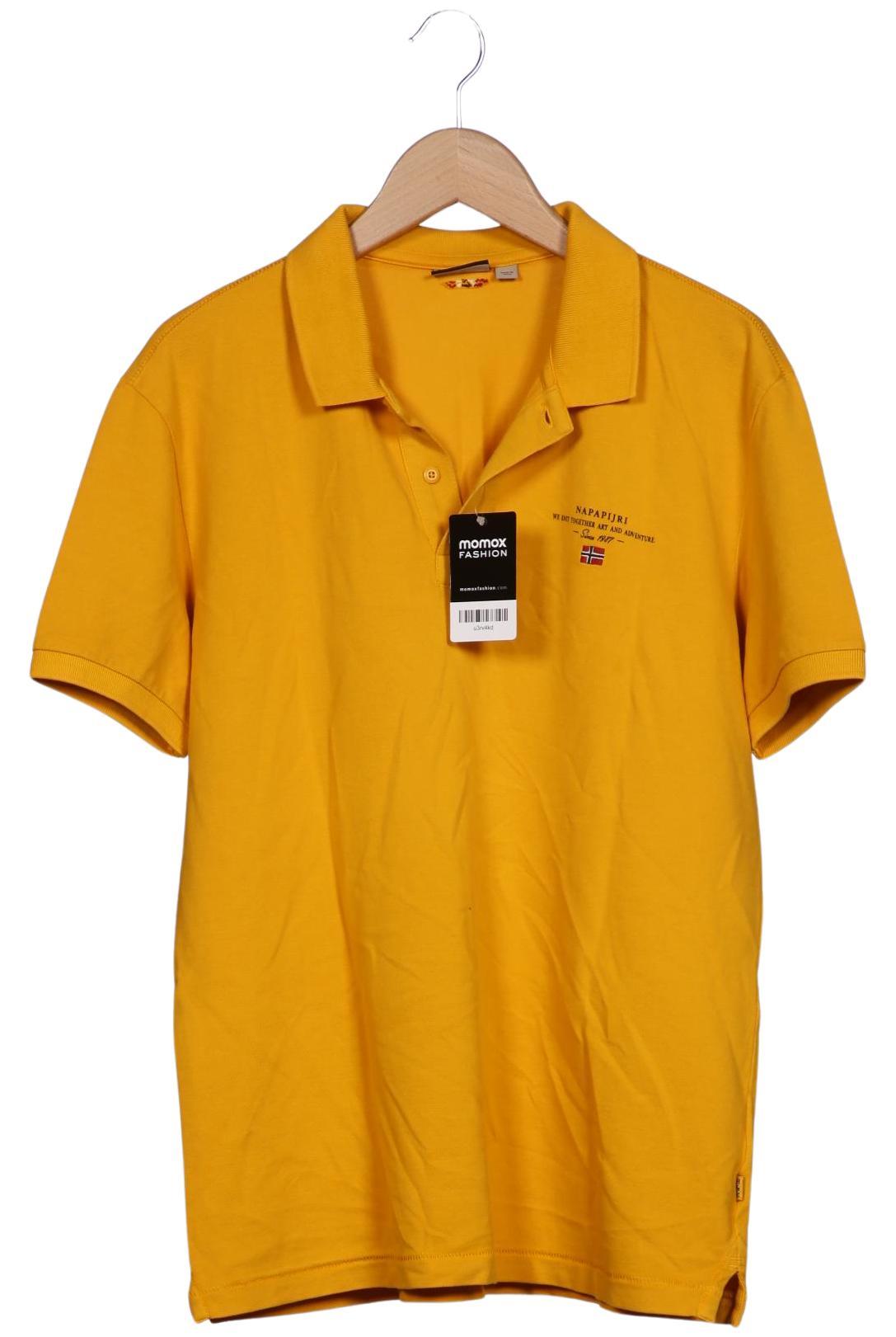 

Napapijri Herren Poloshirt, gelb, Gr. 52