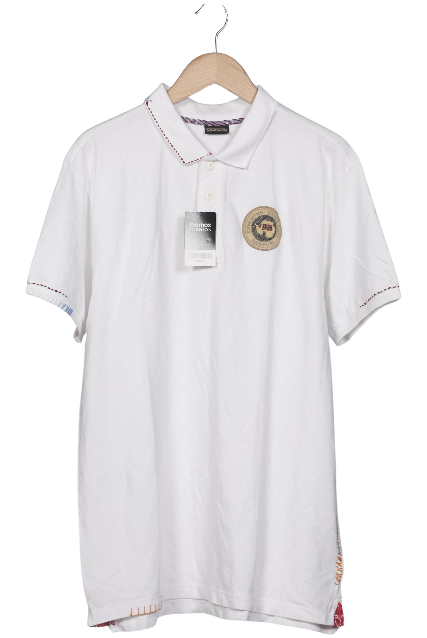 

Napapijri Herren Poloshirt, weiß, Gr. 56