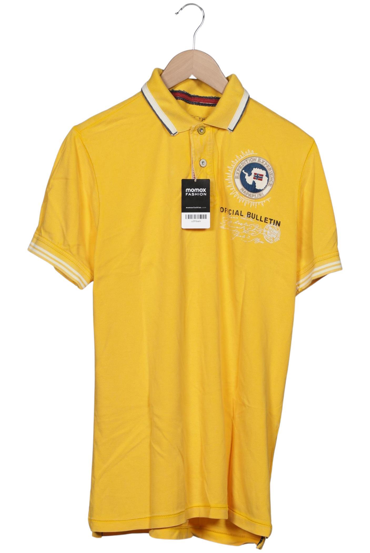 

Napapijri Herren Poloshirt, gelb, Gr. 54