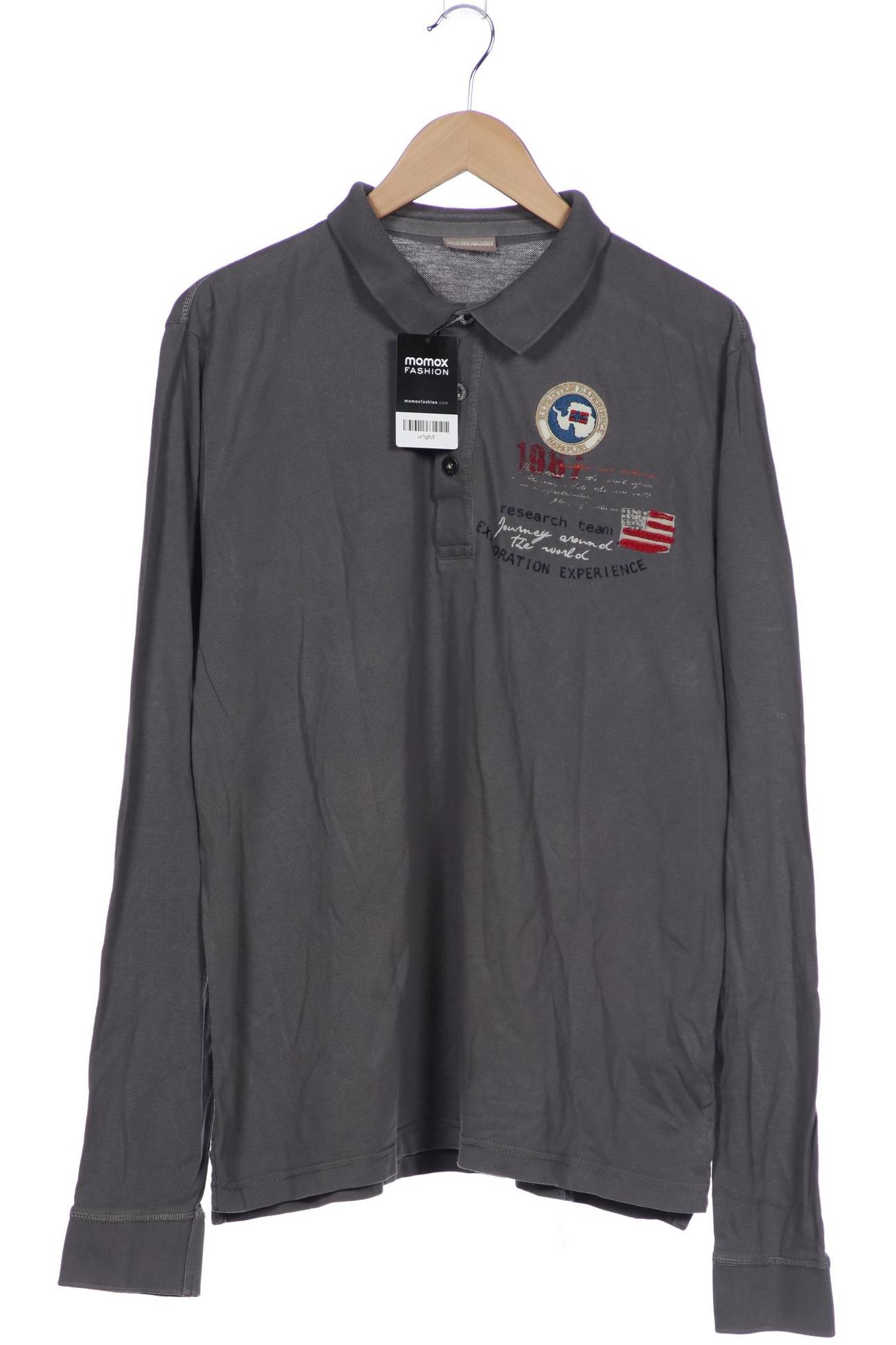 

Napapijri Herren Poloshirt, grau, Gr. 54