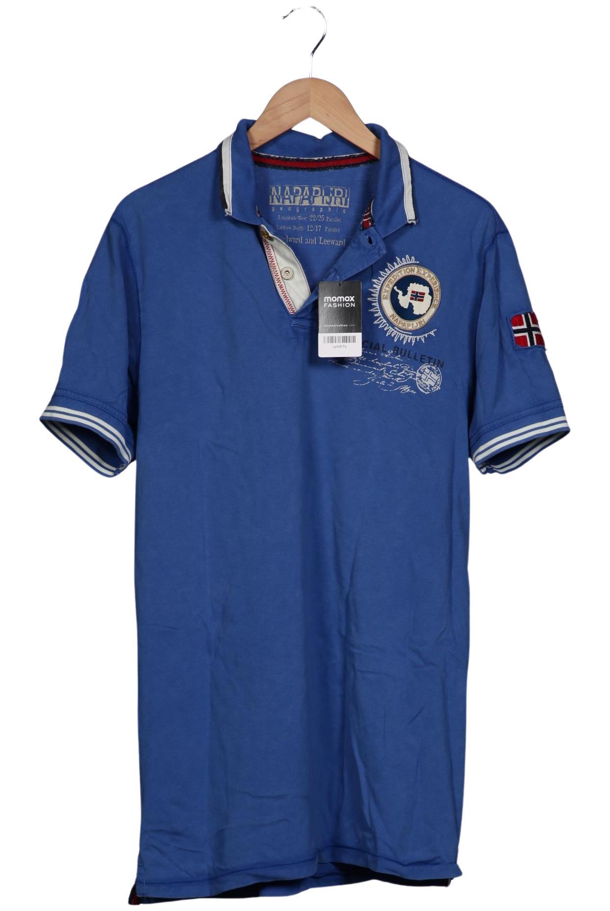 

Napapijri Herren Poloshirt, blau, Gr. 54