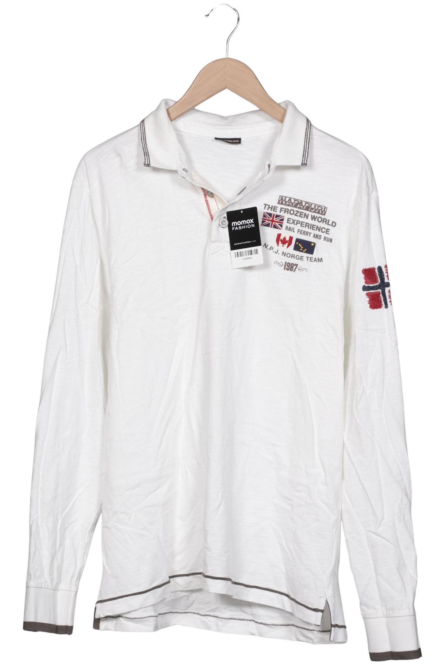 

Napapijri Herren Poloshirt, weiß, Gr. 54