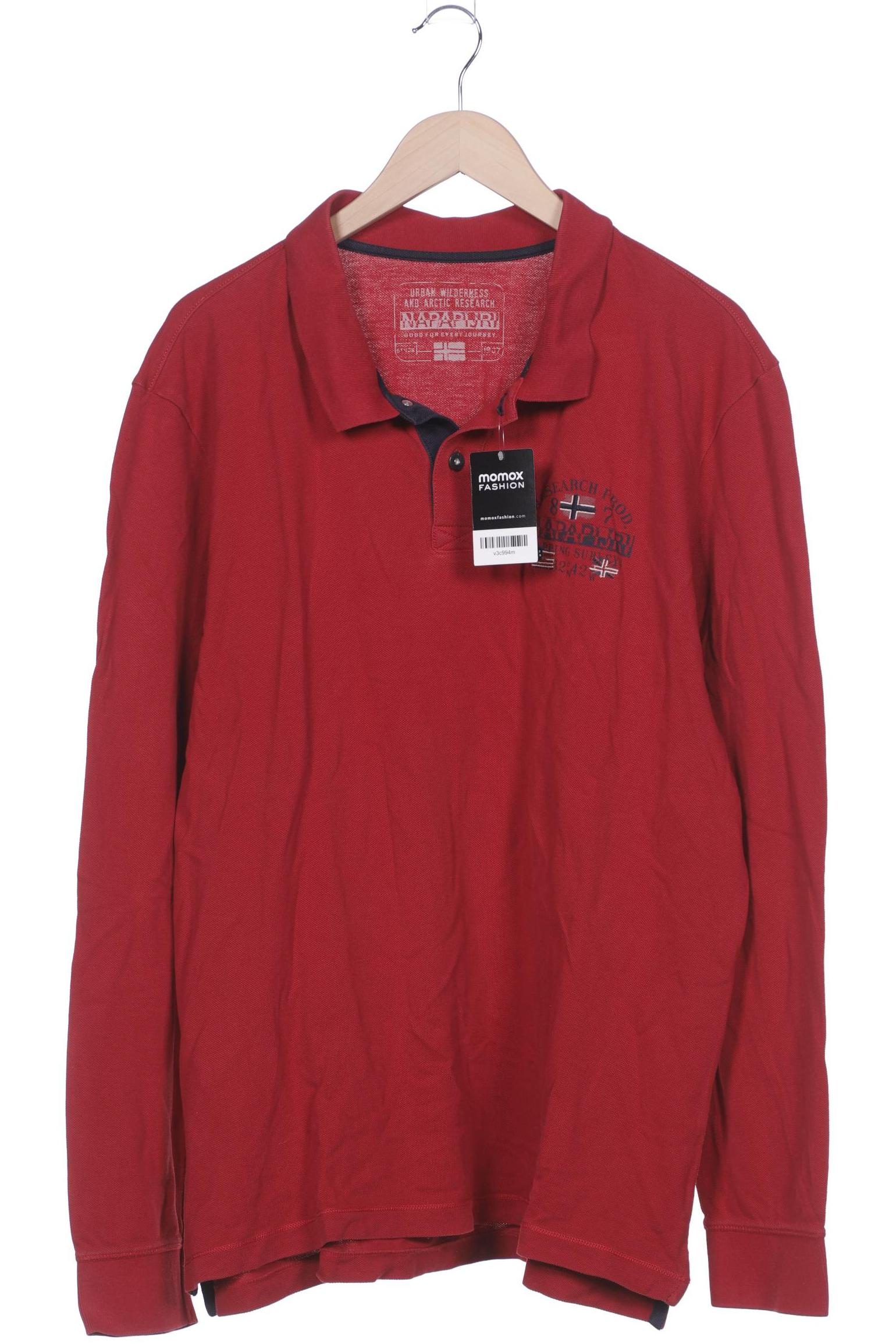 

Napapijri Herren Poloshirt, rot, Gr. 58