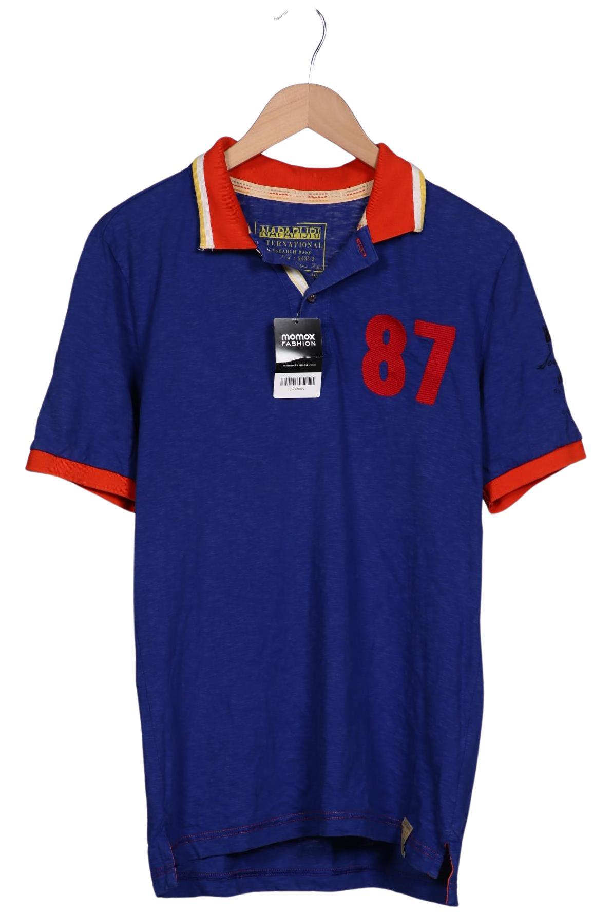 

Napapijri Herren Poloshirt, blau, Gr. 48
