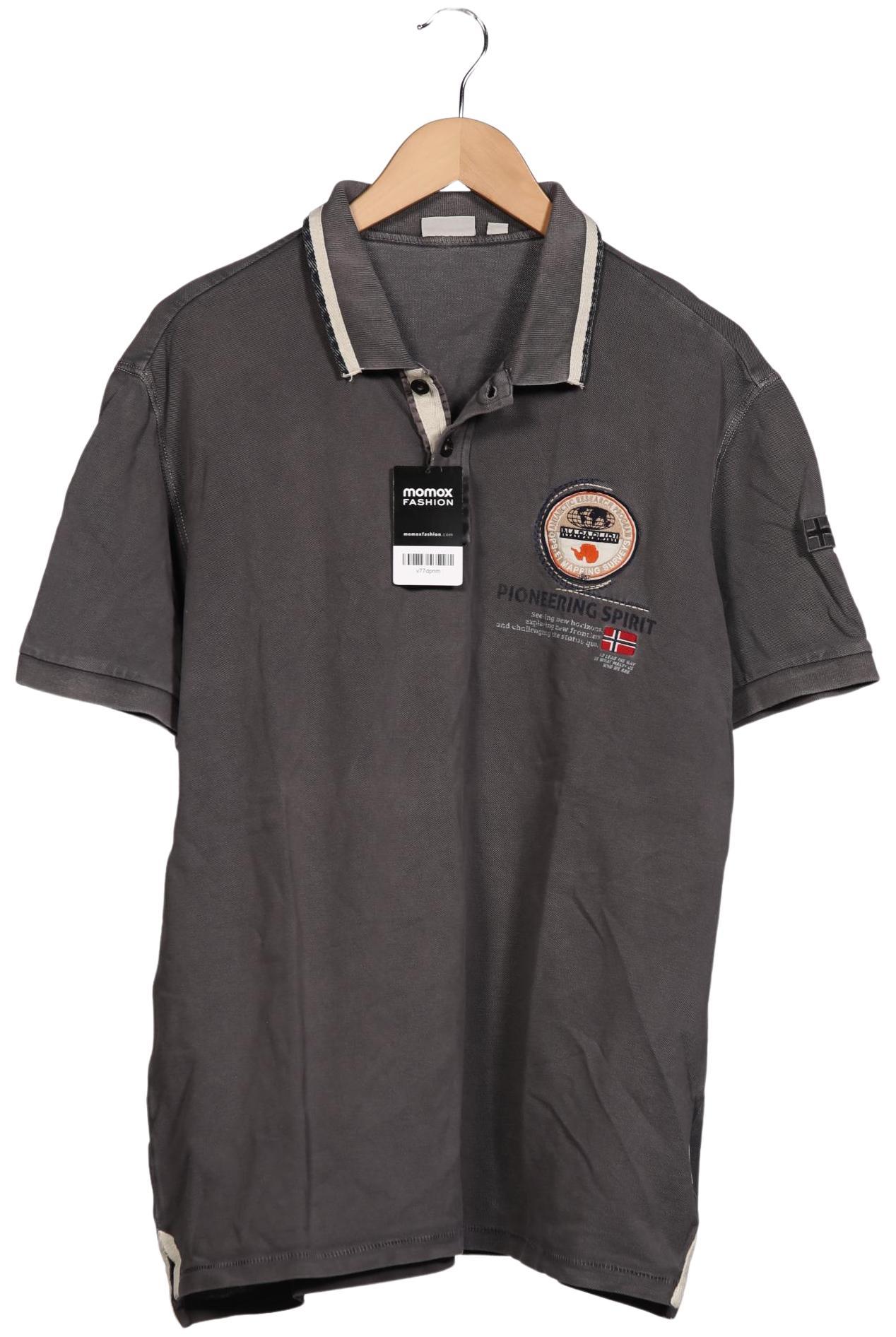 

Napapijri Herren Poloshirt, grau, Gr. 56
