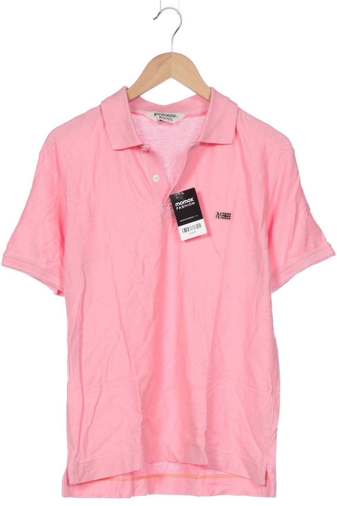 

Napapijri Herren Poloshirt, pink, Gr. 48