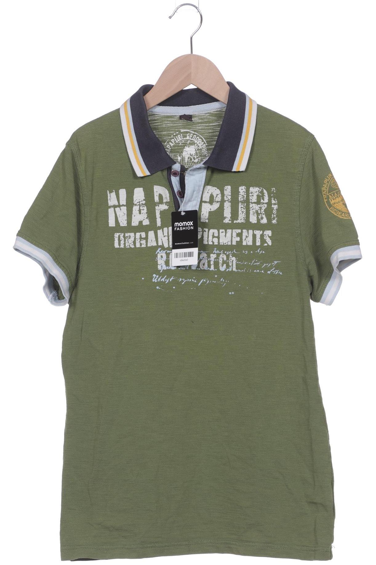 

Napapijri Herren Poloshirt, grün, Gr. 48