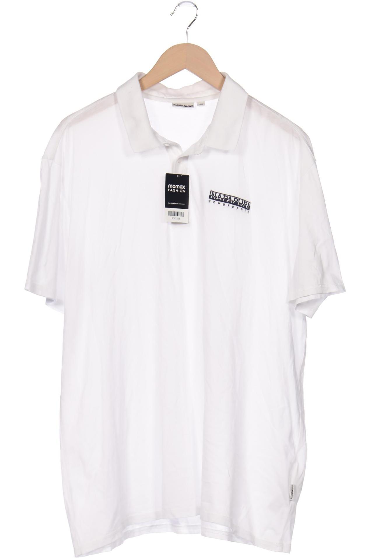 

Napapijri Herren Poloshirt, weiß, Gr. 58