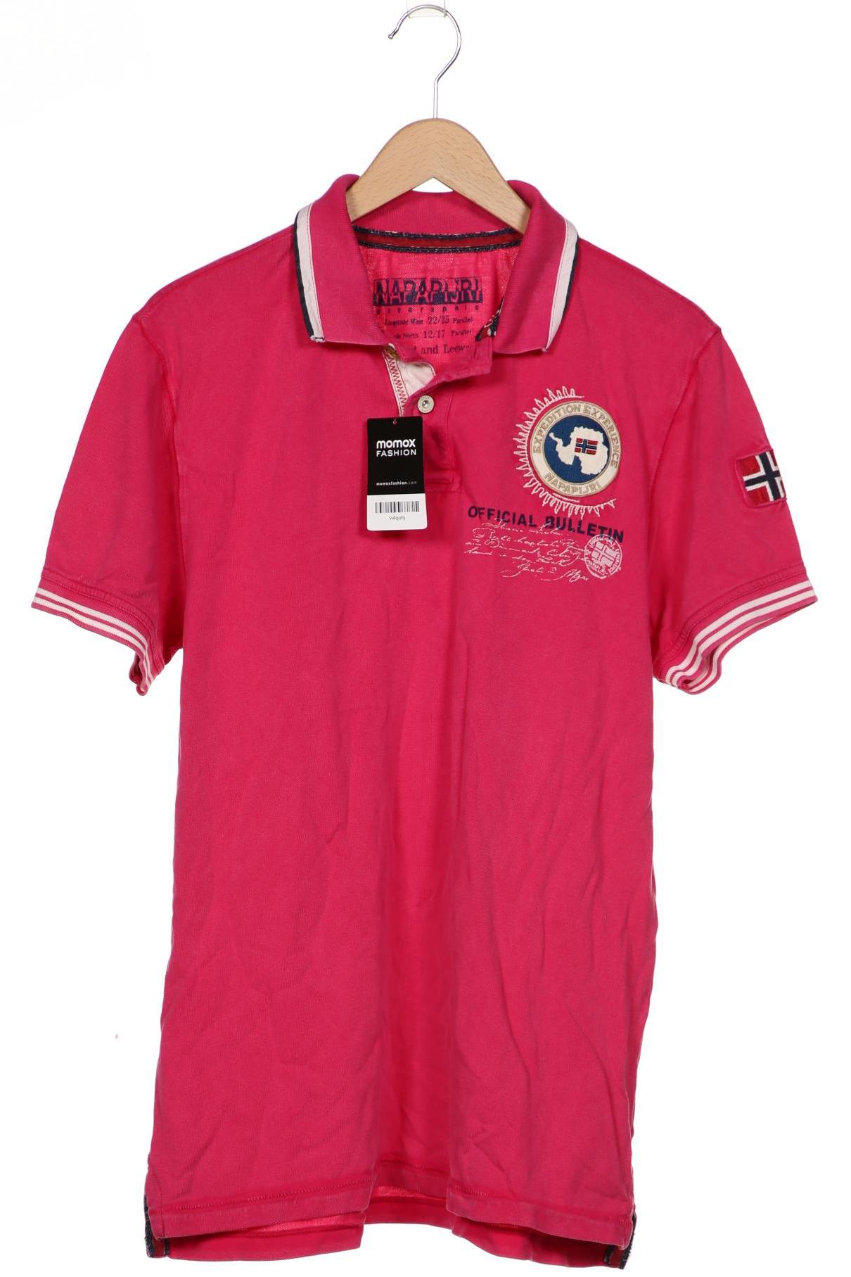 

Napapijri Herren Poloshirt, pink