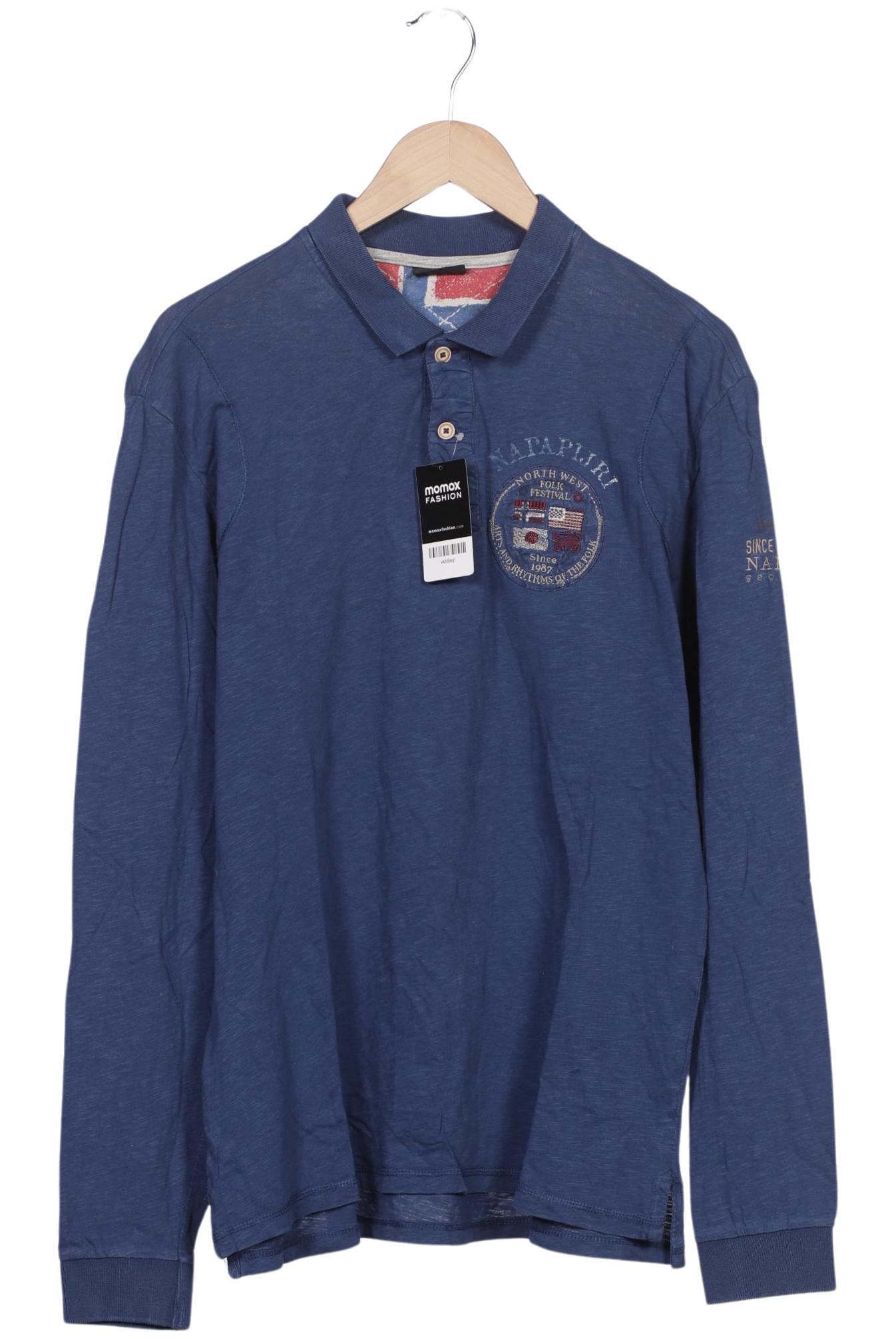 

Napapijri Herren Poloshirt, blau, Gr. 54