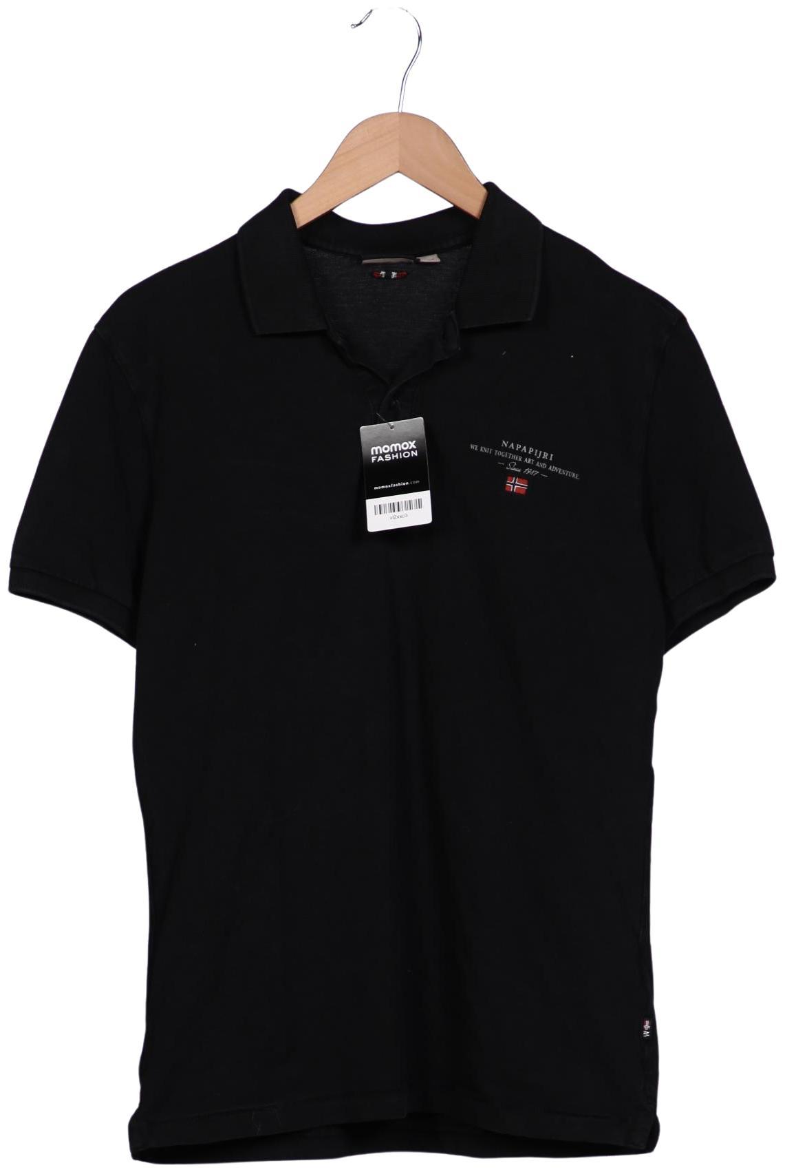 

Napapijri Herren Poloshirt, schwarz, Gr. 48