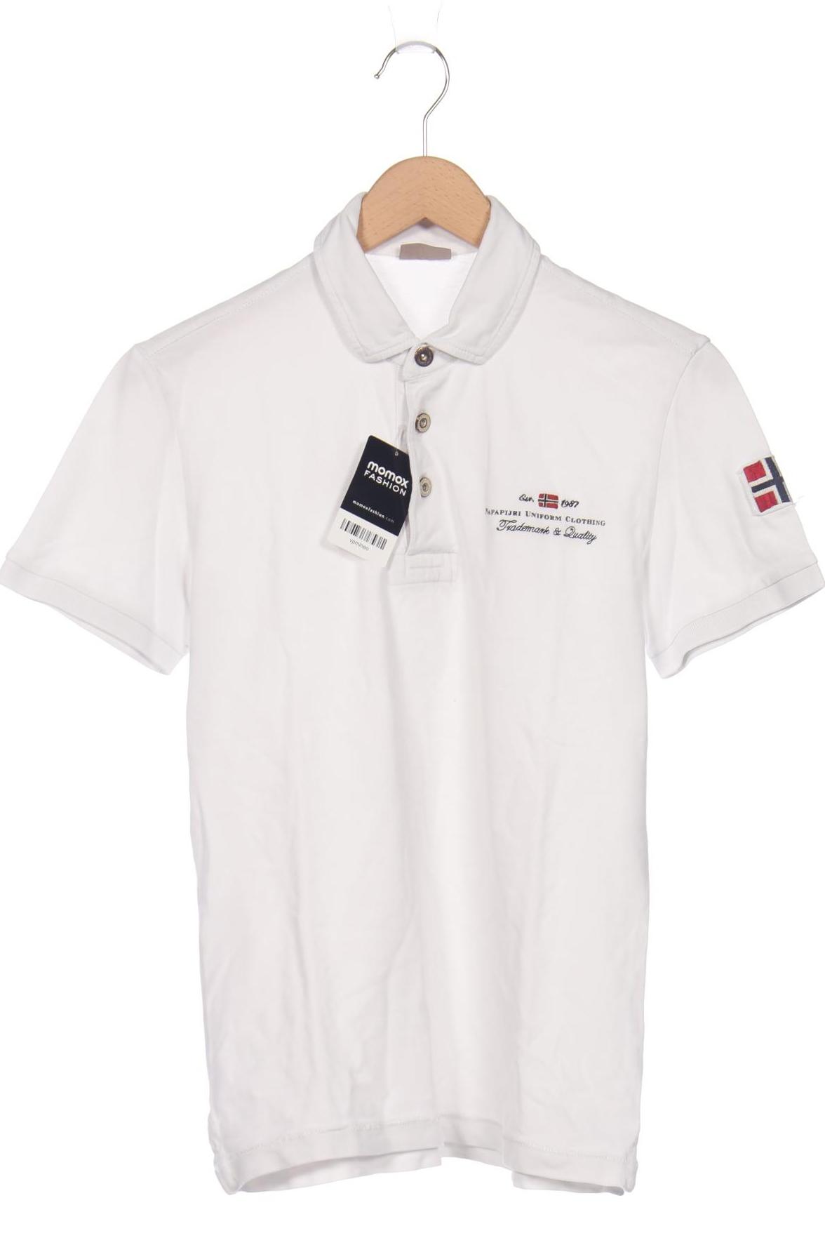 

Napapijri Herren Poloshirt, weiß, Gr. 48