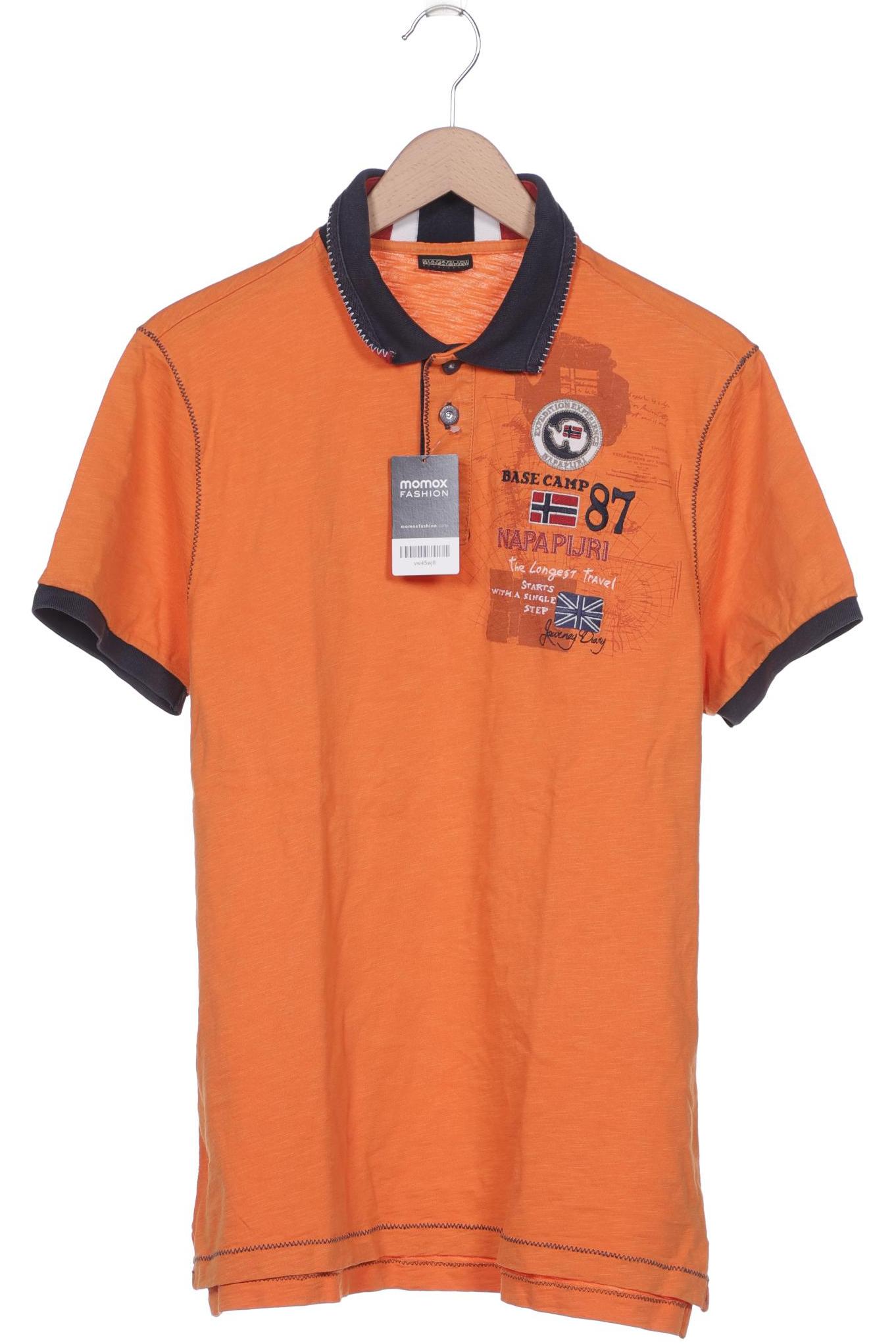 

Napapijri Herren Poloshirt, orange