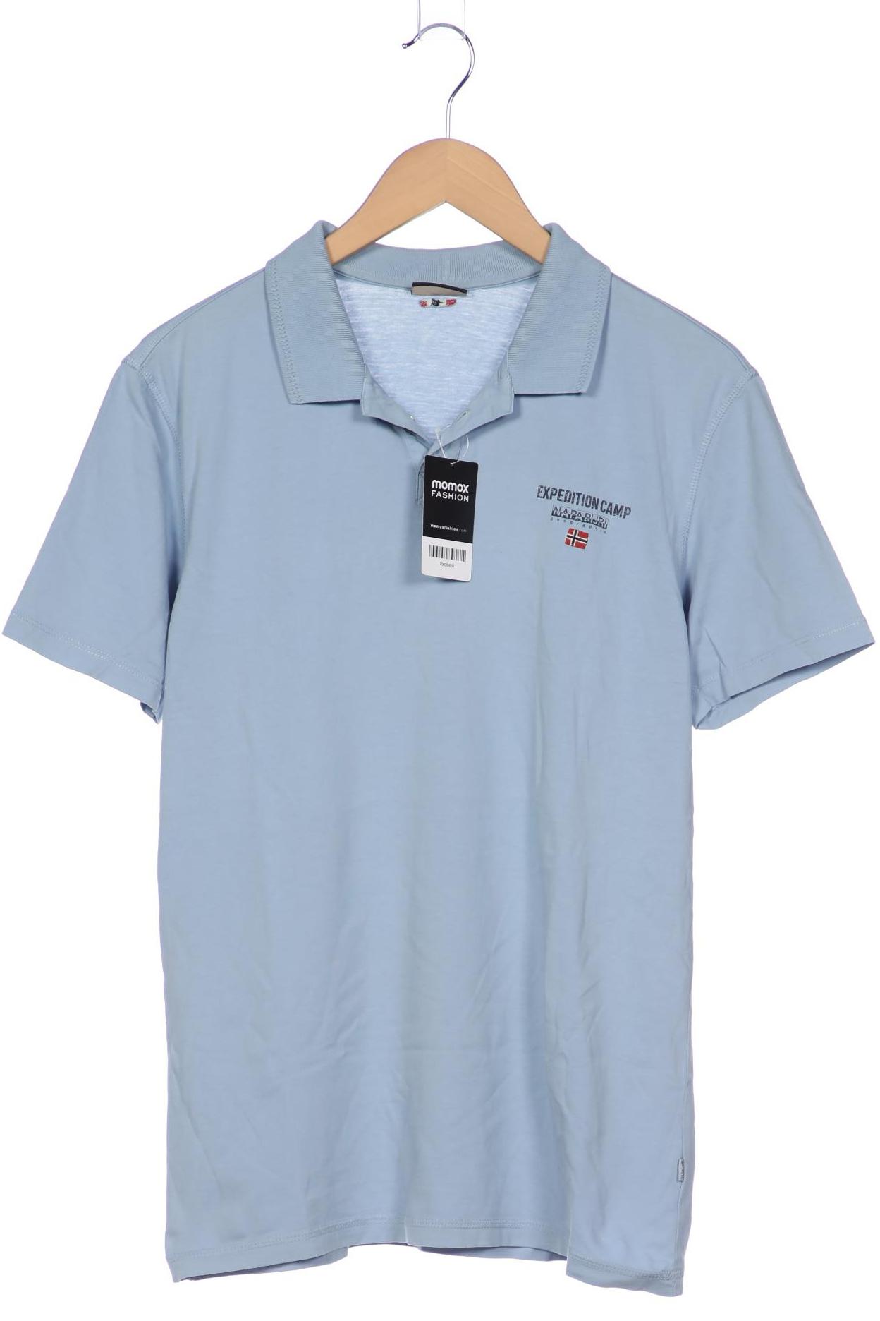 

Napapijri Herren Poloshirt, hellblau, Gr. 52