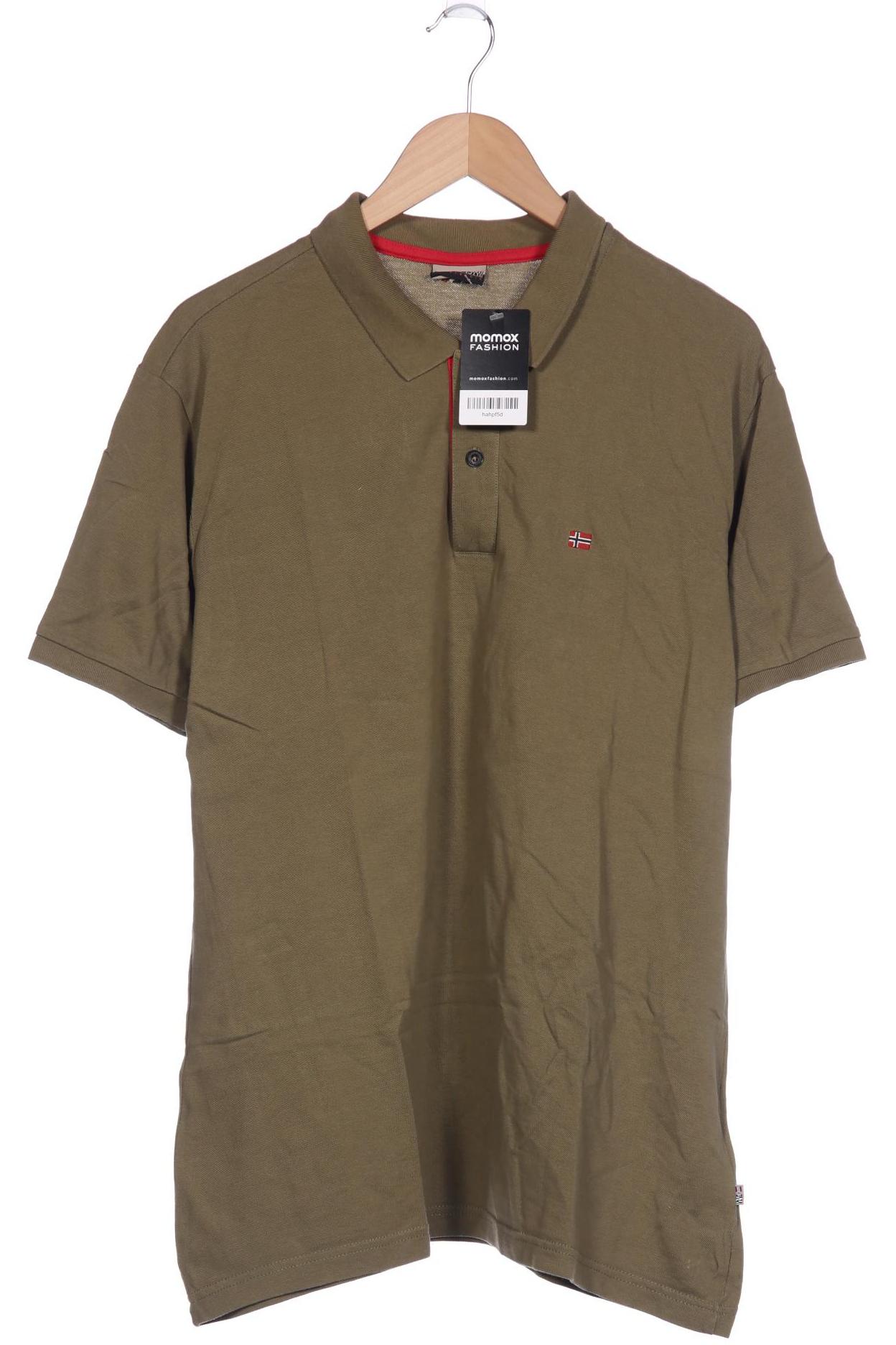 

Napapijri Herren Poloshirt, grün, Gr. 56