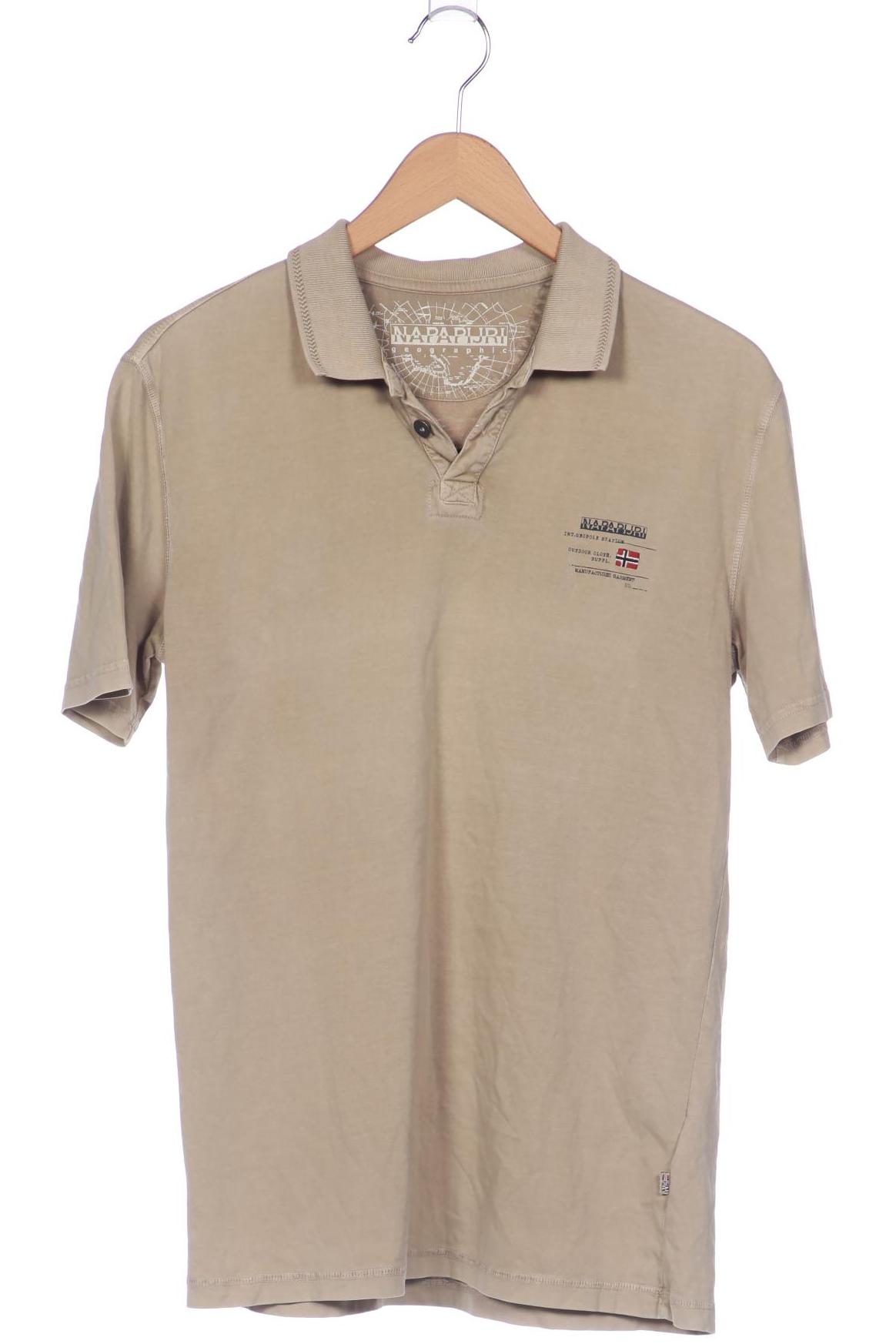 

Napapijri Herren Poloshirt, beige, Gr. 48