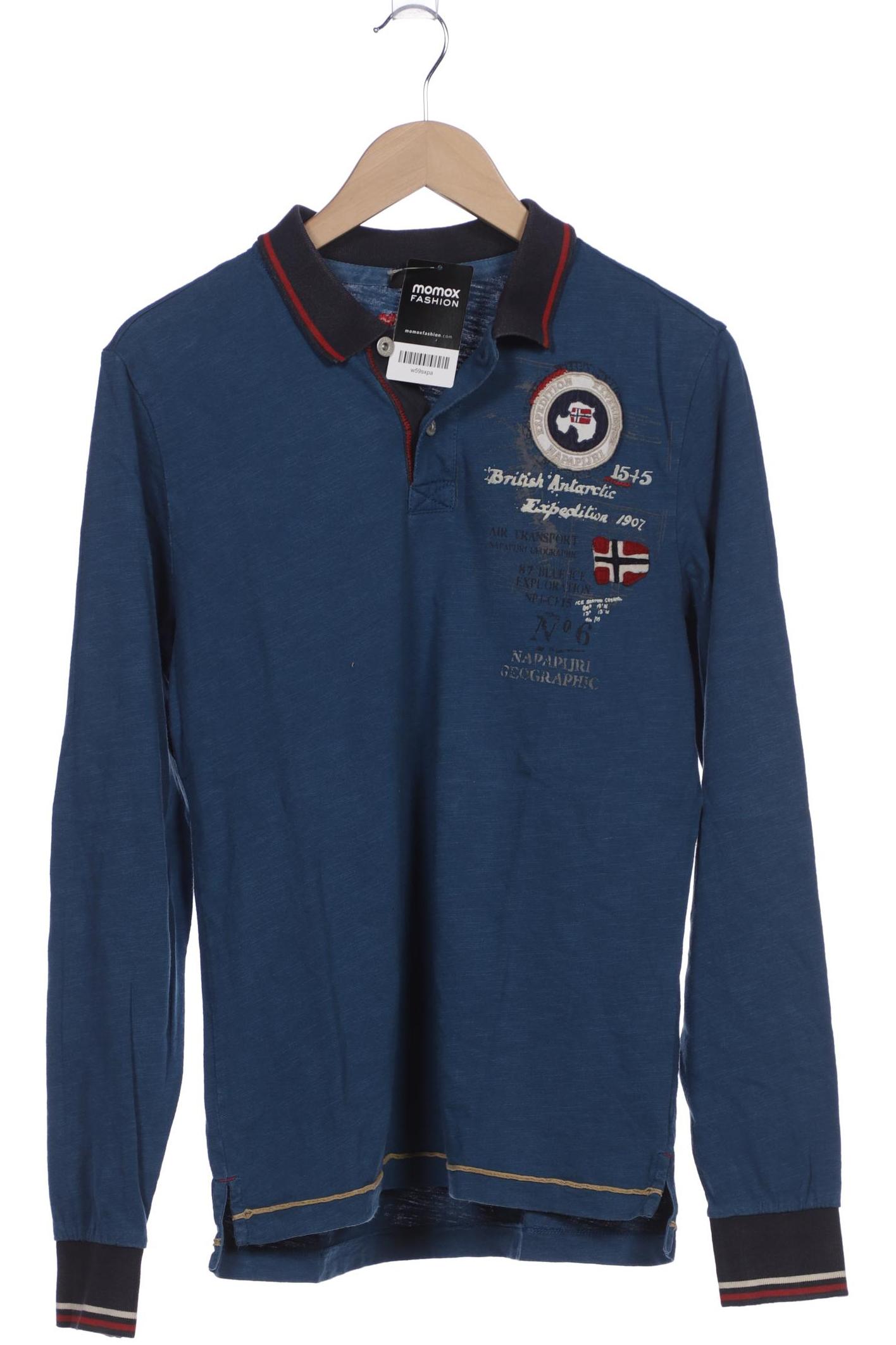 

Napapijri Herren Poloshirt, blau, Gr. 48