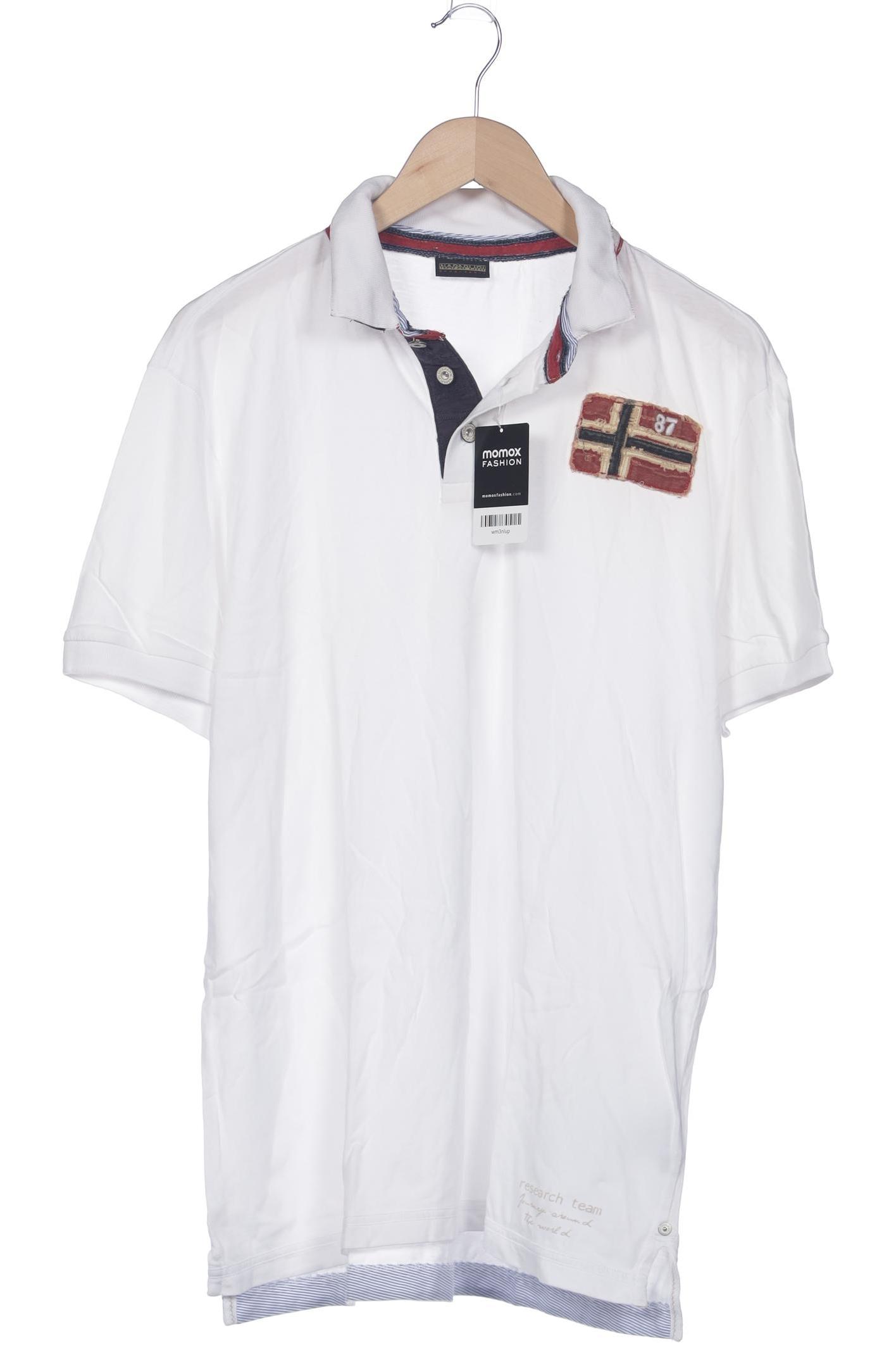 

Napapijri Herren Poloshirt, weiß, Gr. 54