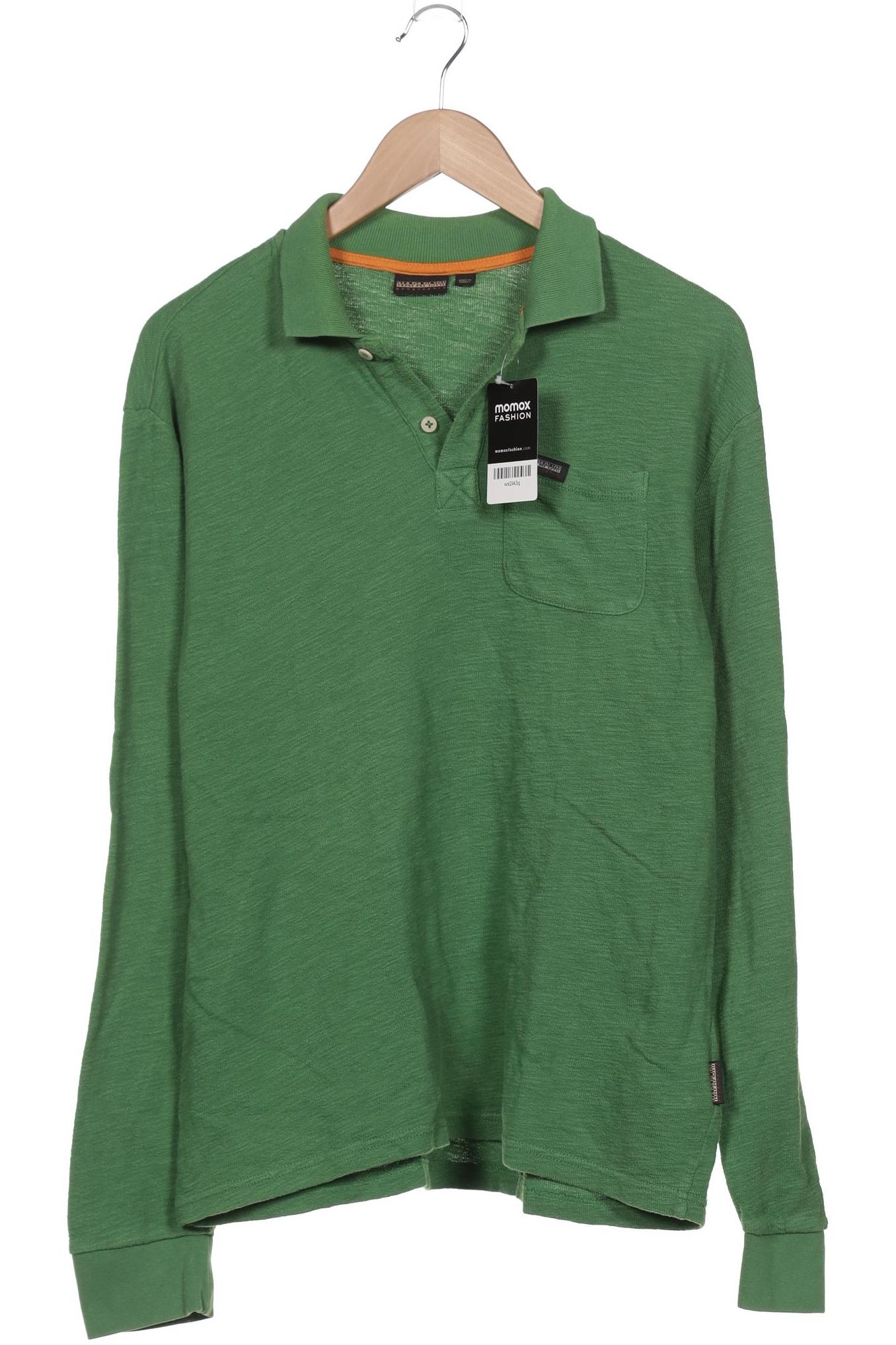 

Napapijri Herren Poloshirt, grün, Gr. 48