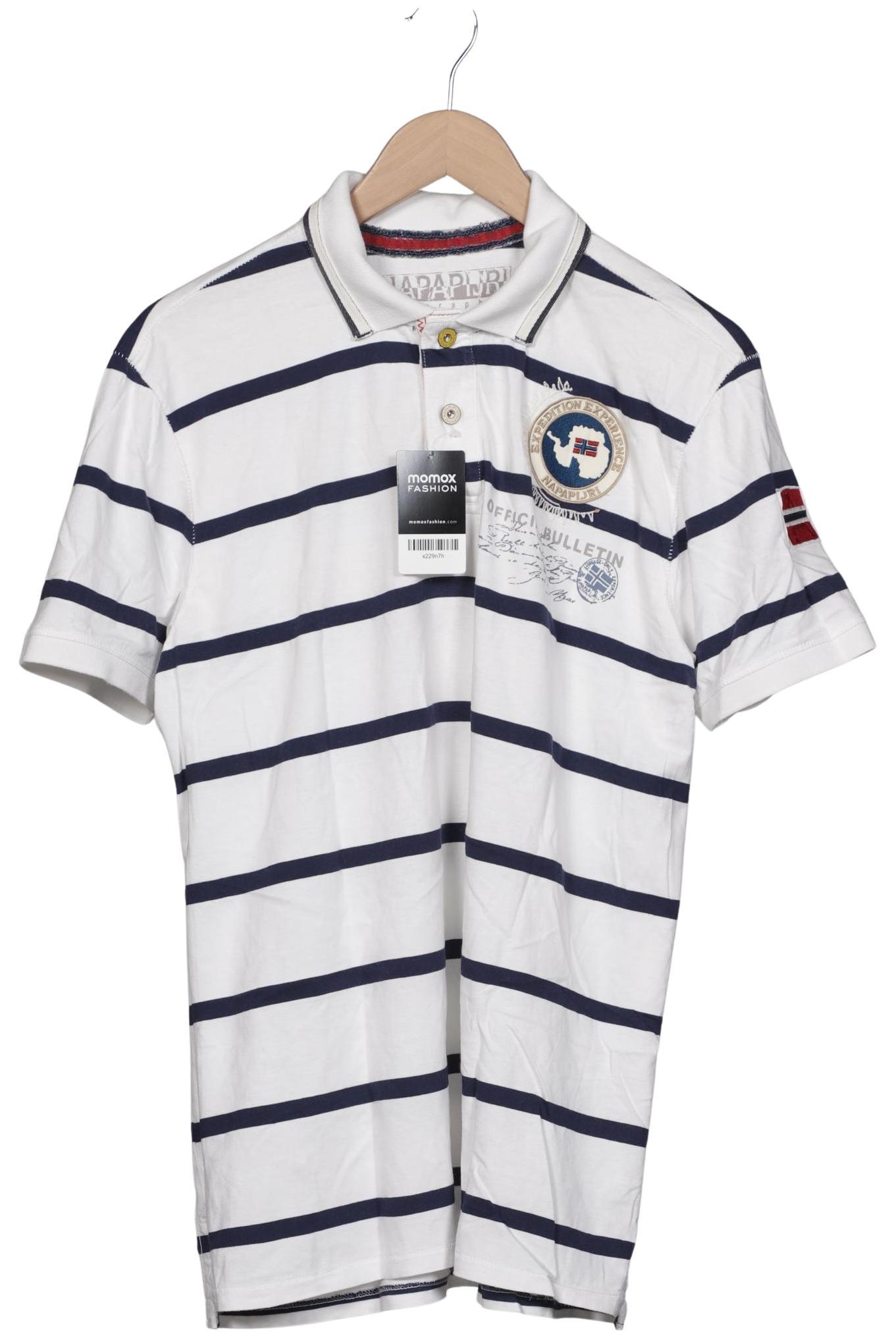 

Napapijri Herren Poloshirt, weiß, Gr. 54