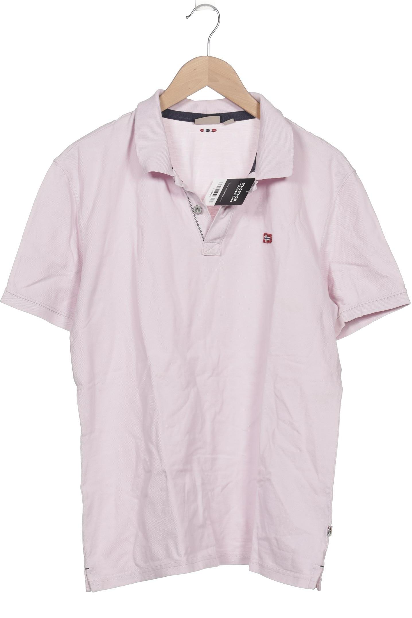 

Napapijri Herren Poloshirt, pink, Gr. 54