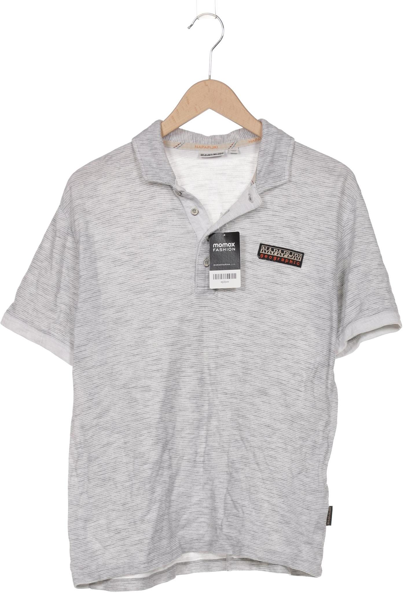 

Napapijri Herren Poloshirt, grau, Gr. 48