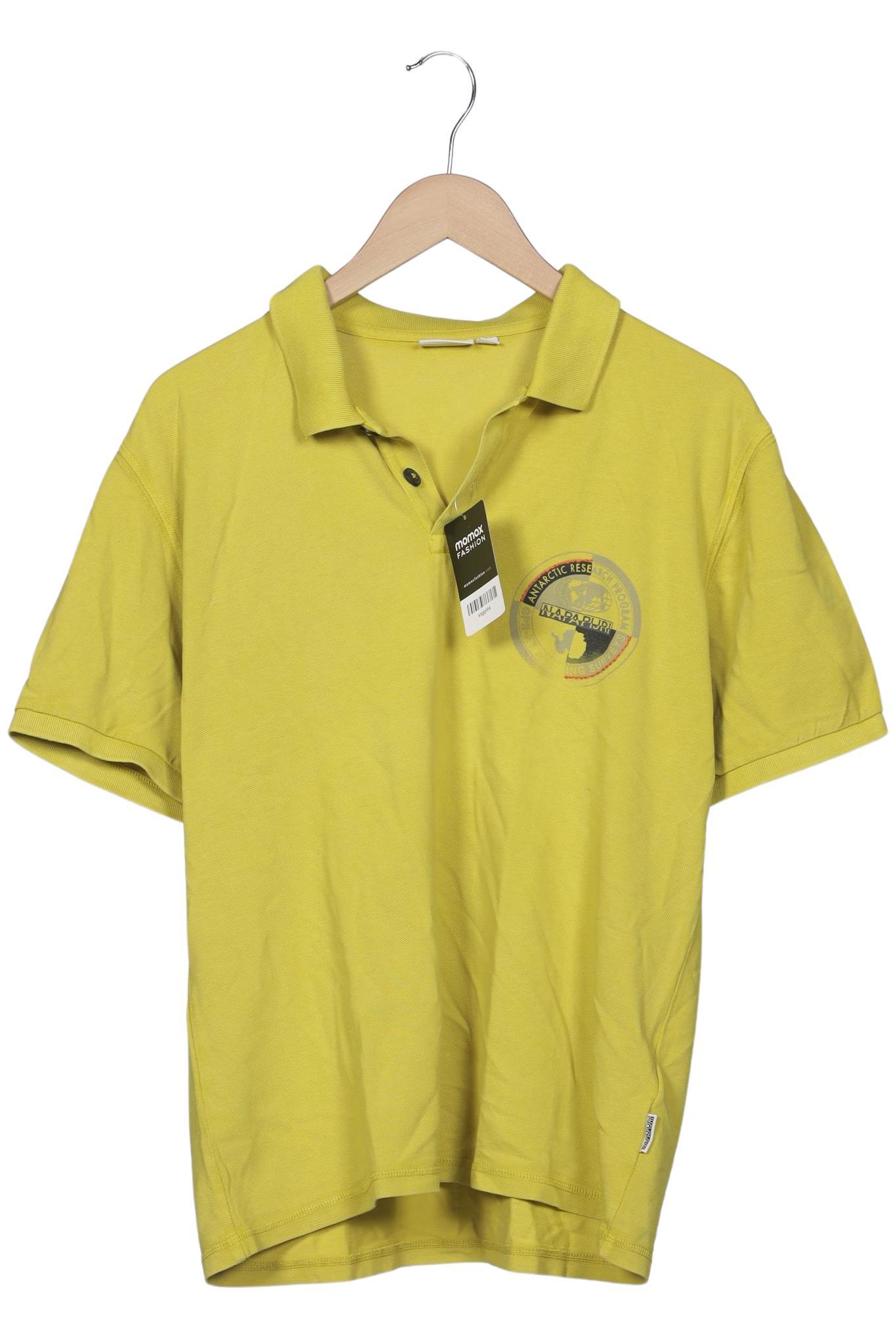 

Napapijri Herren Poloshirt, gelb, Gr. 54
