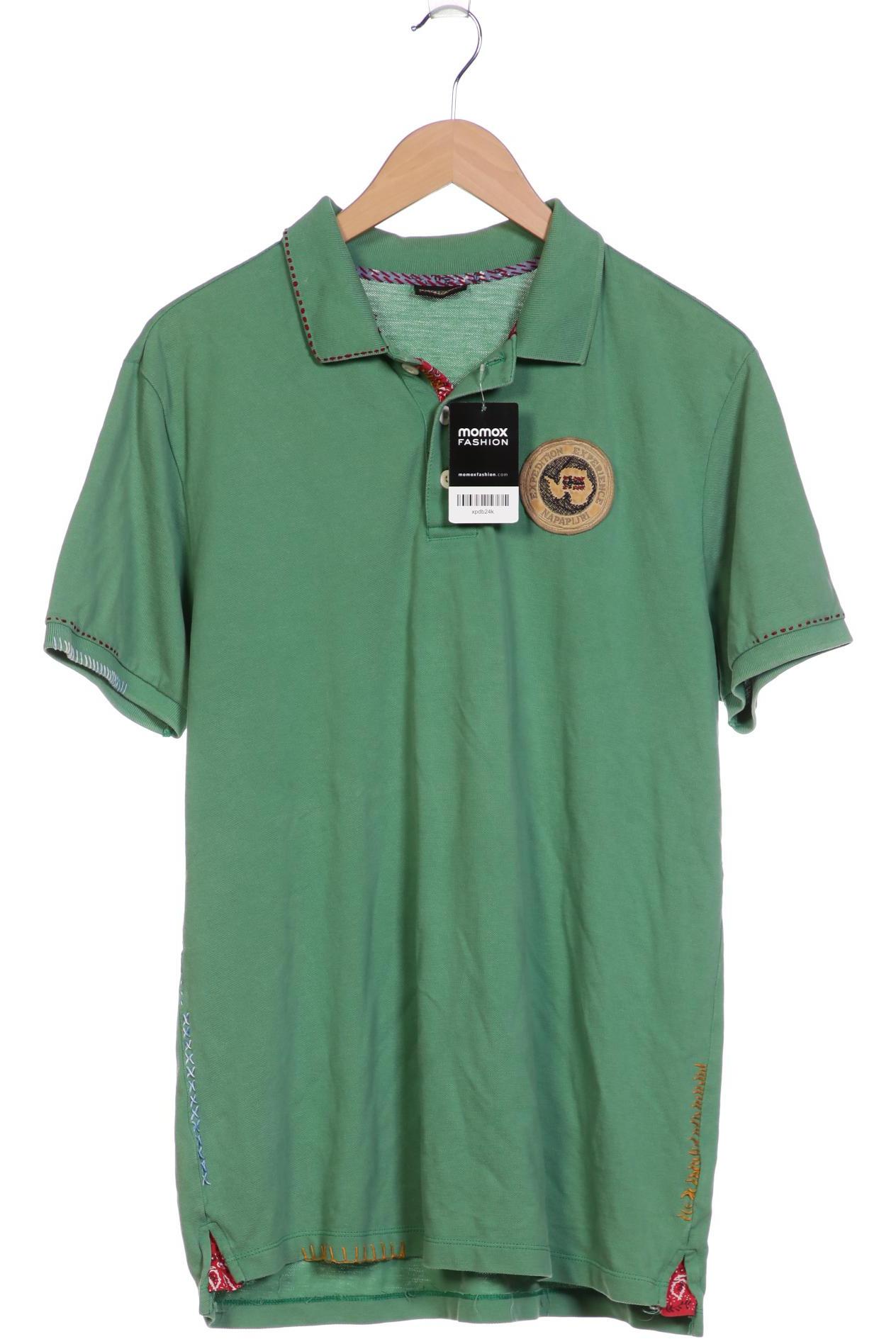 

Napapijri Herren Poloshirt, grün, Gr. 54