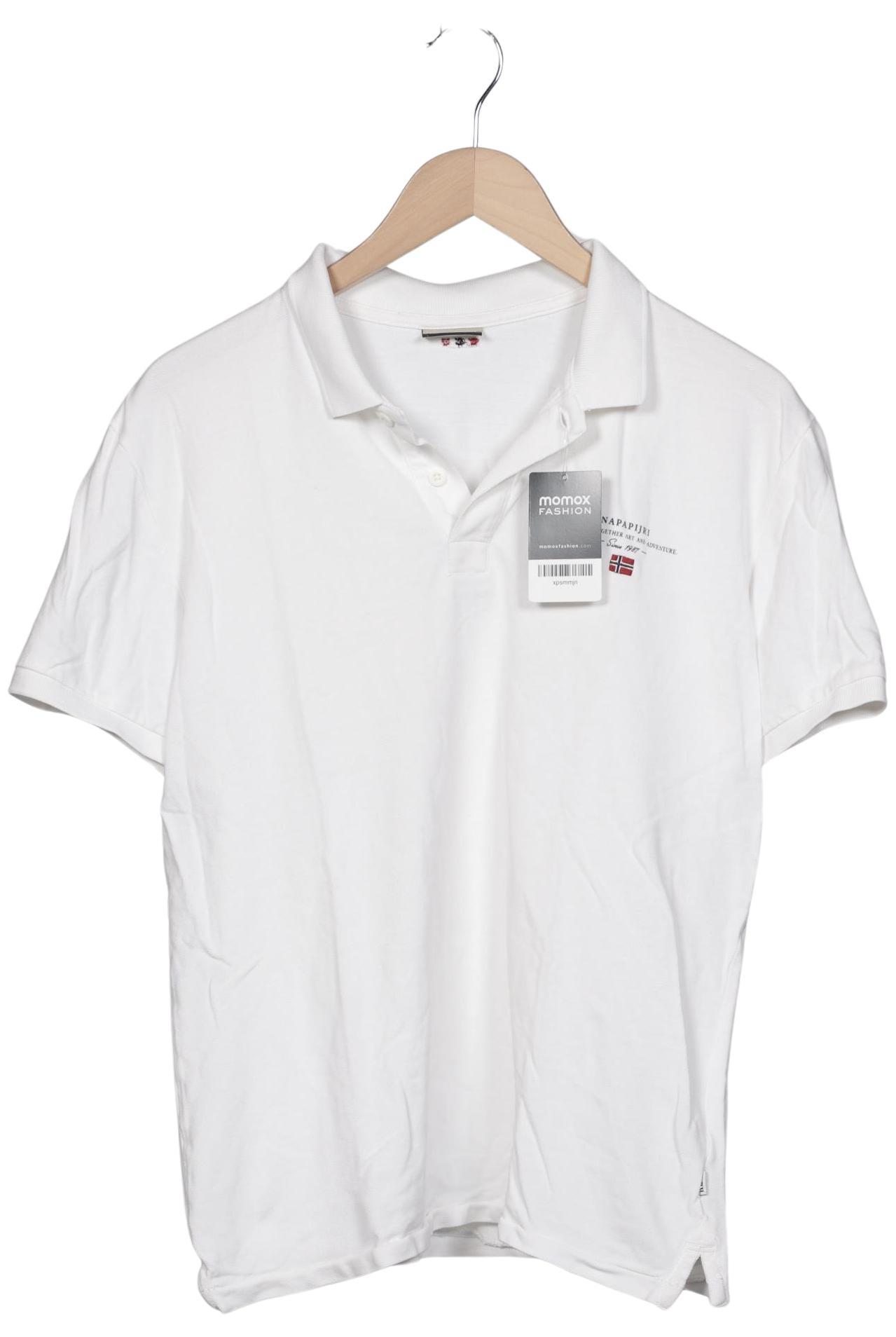 

Napapijri Herren Poloshirt, weiß, Gr. 52