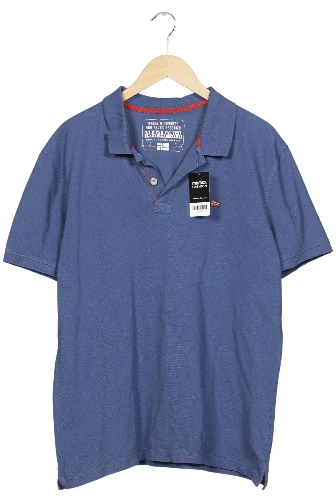 

Napapijri Herren Poloshirt, blau, Gr. 56