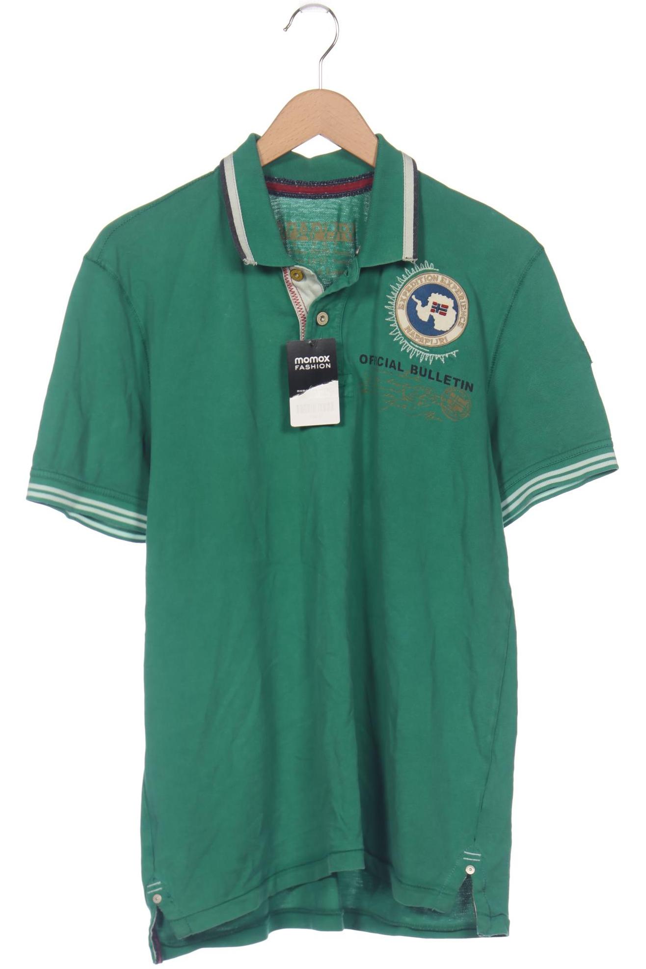 

Napapijri Herren Poloshirt, grün, Gr. 54