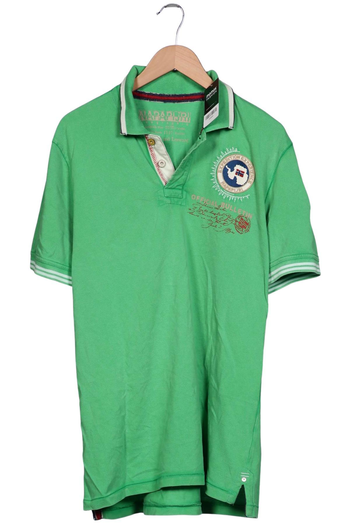 

Napapijri Herren Poloshirt, grün, Gr. 54