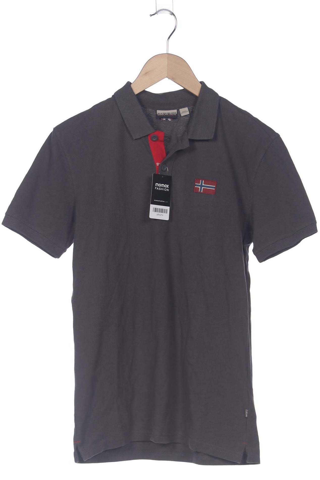 

Napapijri Herren Poloshirt, grau, Gr. 46