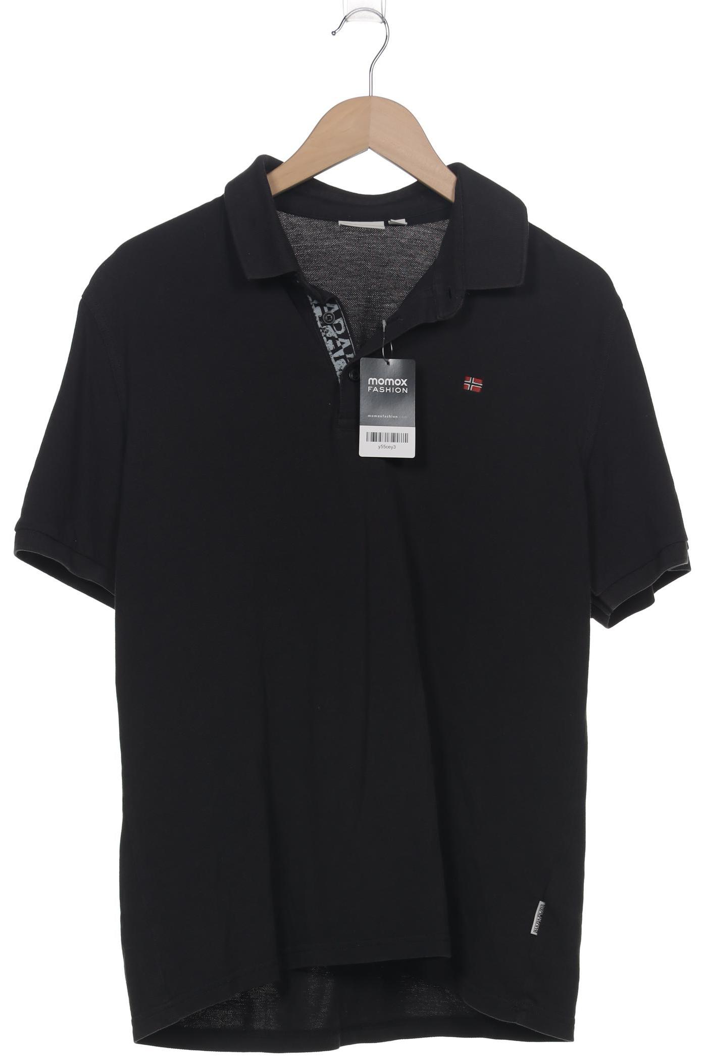 

Napapijri Herren Poloshirt, schwarz, Gr. 54