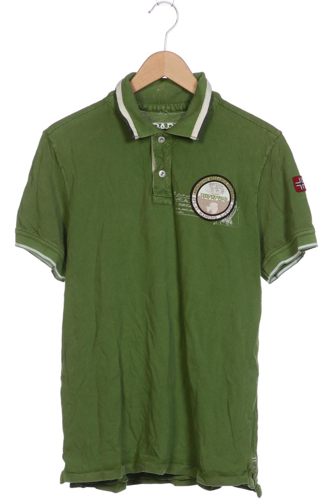 

Napapijri Herren Poloshirt, grün, Gr. 52