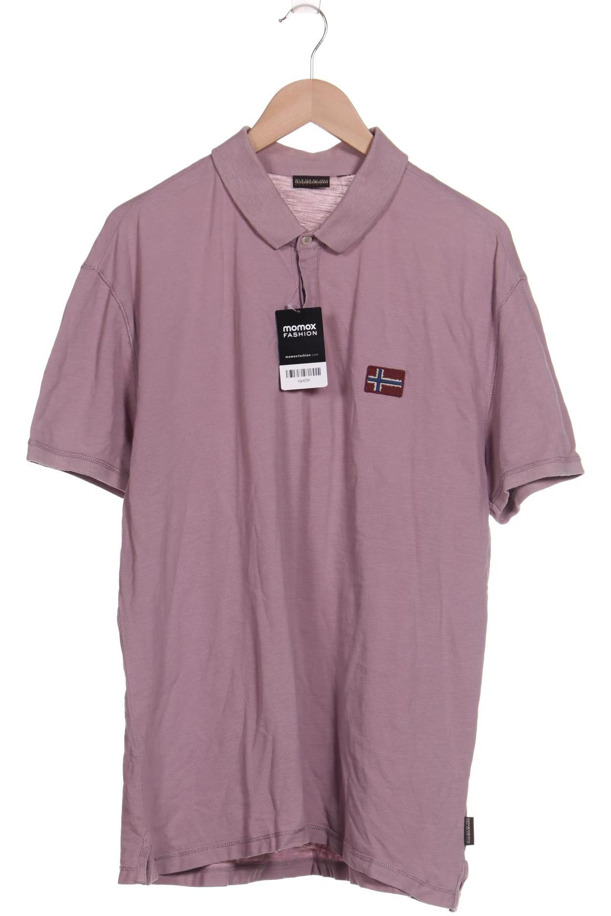 

Napapijri Herren Poloshirt, pink, Gr. 54
