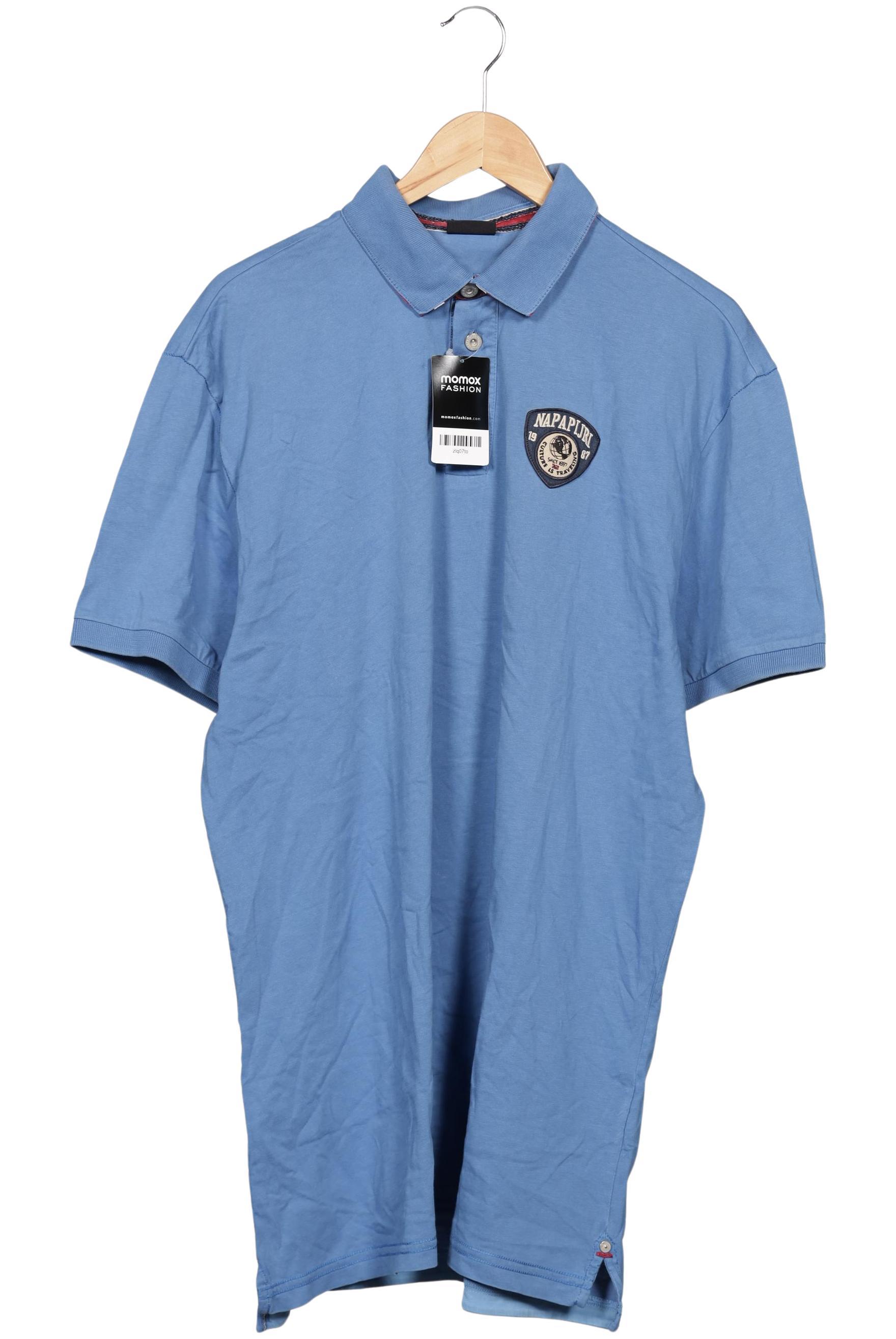 

Napapijri Herren Poloshirt, blau, Gr. 58