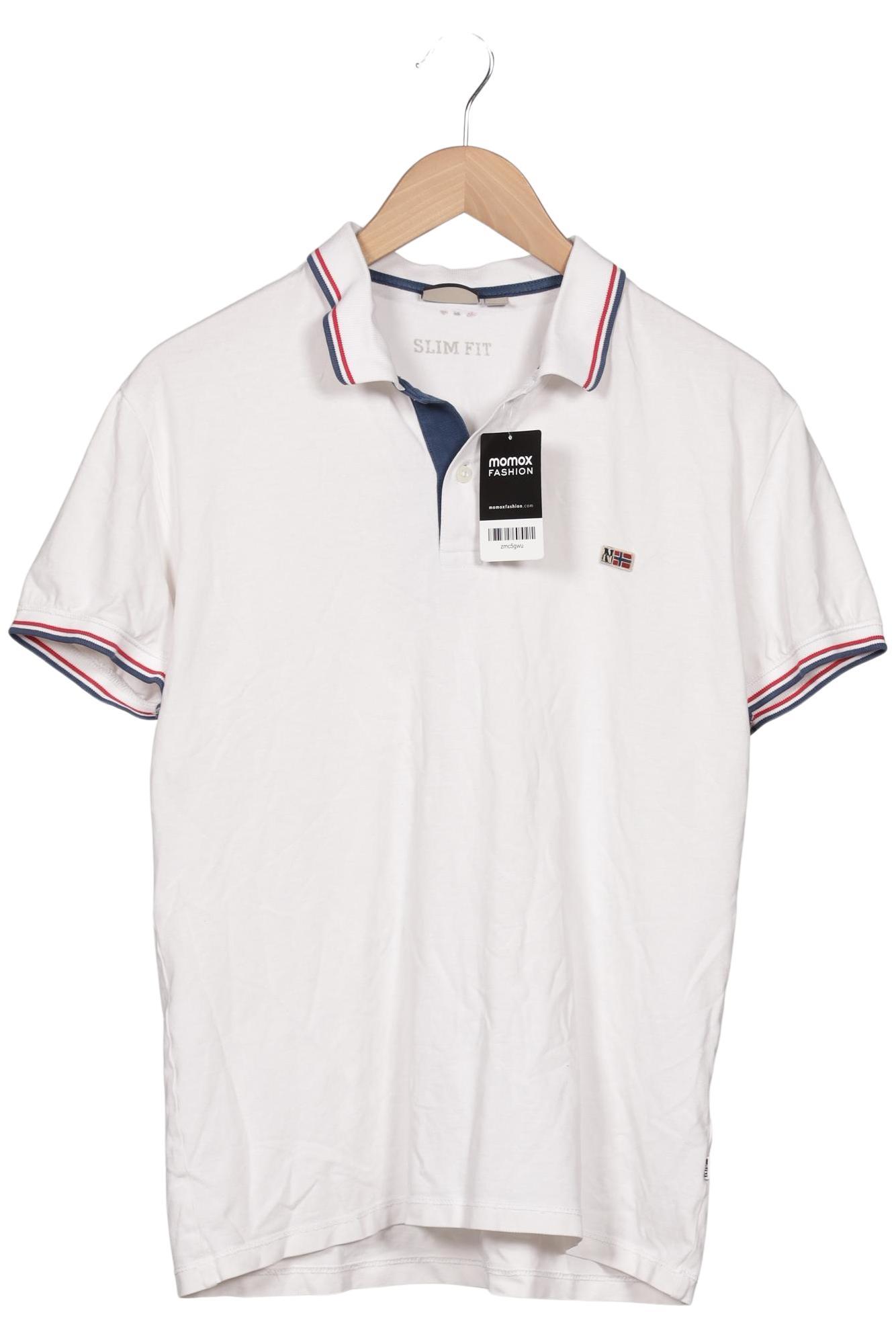 

Napapijri Herren Poloshirt, weiß, Gr. 52