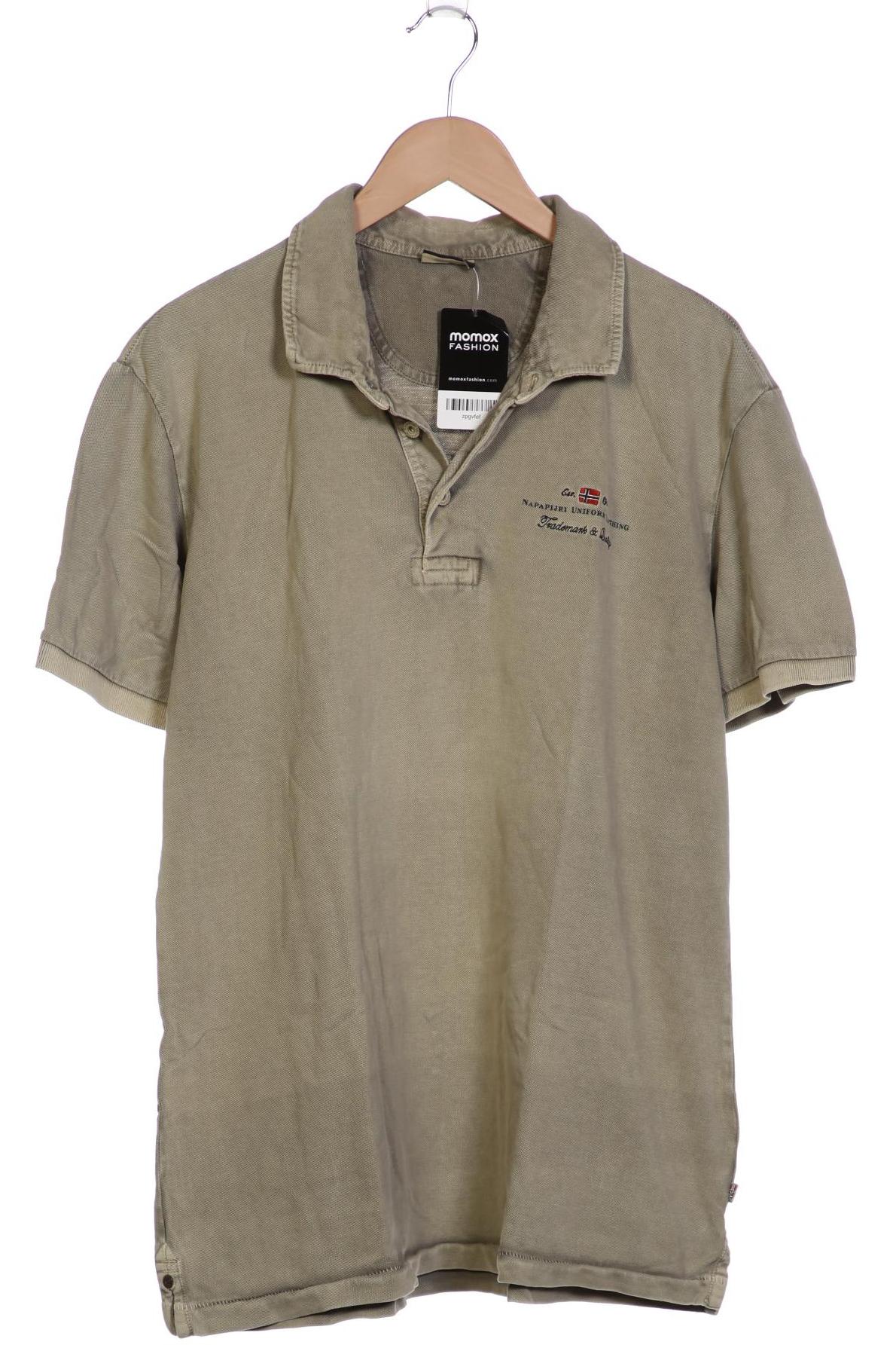 

Napapijri Herren Poloshirt, beige, Gr. 56