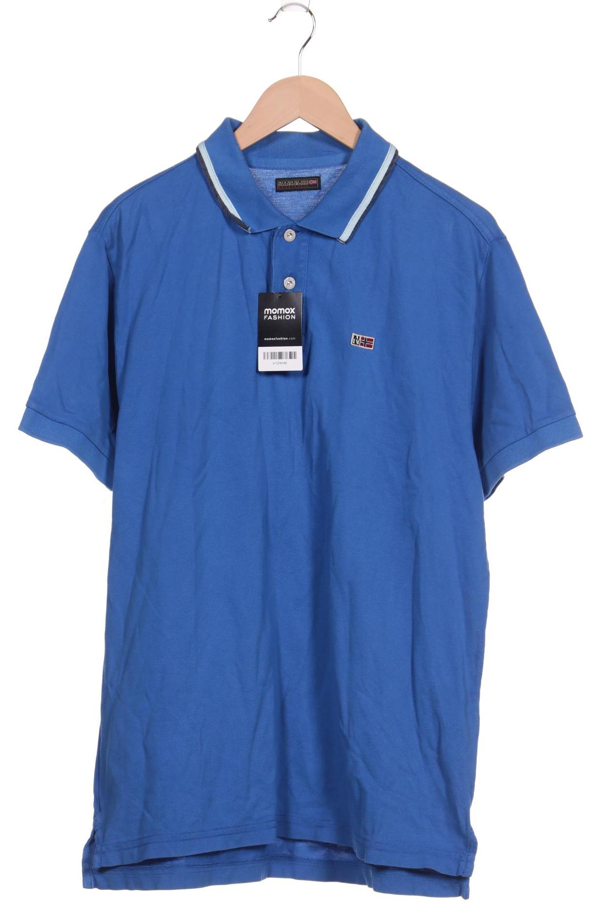 

Napapijri Herren Poloshirt, blau, Gr. 54