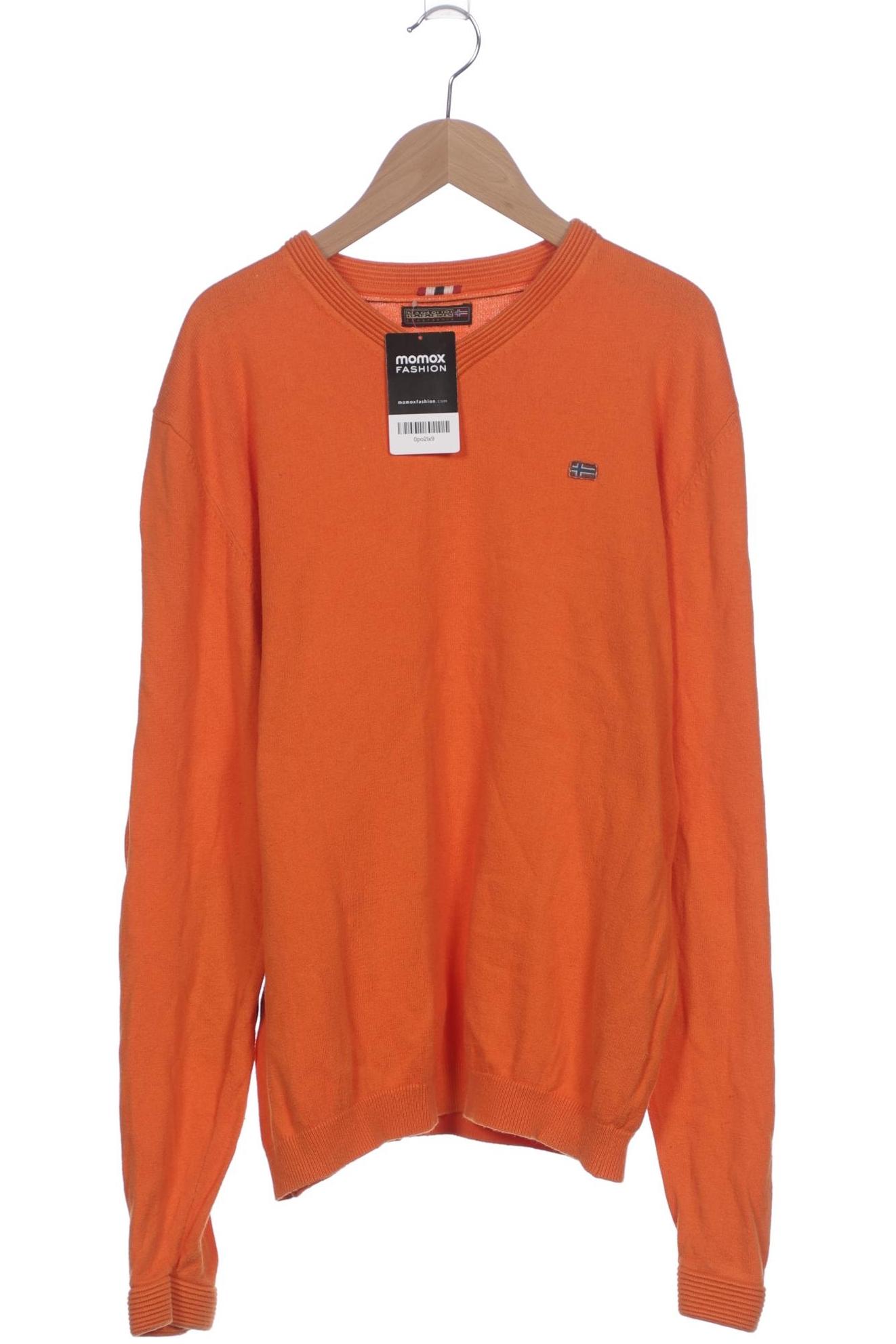 

Napapijri Herren Pullover, orange, Gr. 54