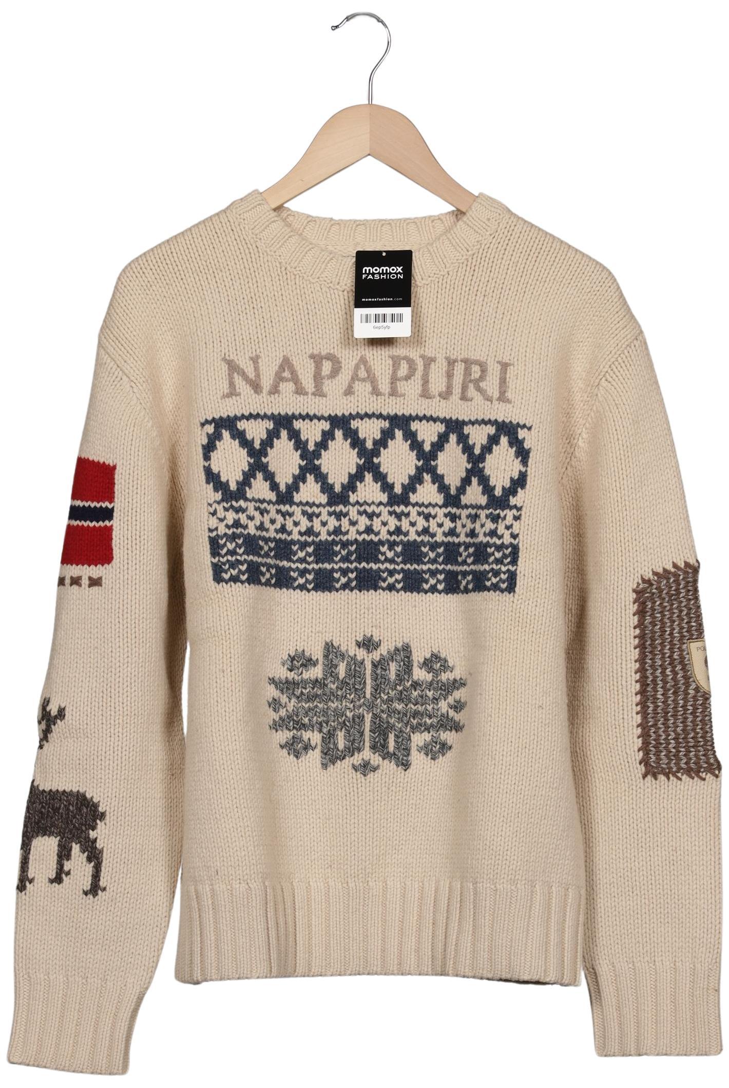 

Napapijri Herren Pullover, beige, Gr. 52