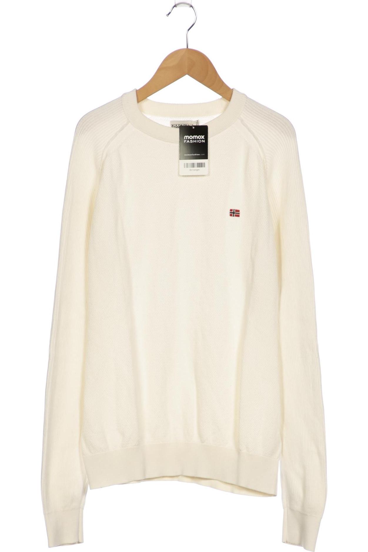

Napapijri Herren Pullover, weiß, Gr. 52