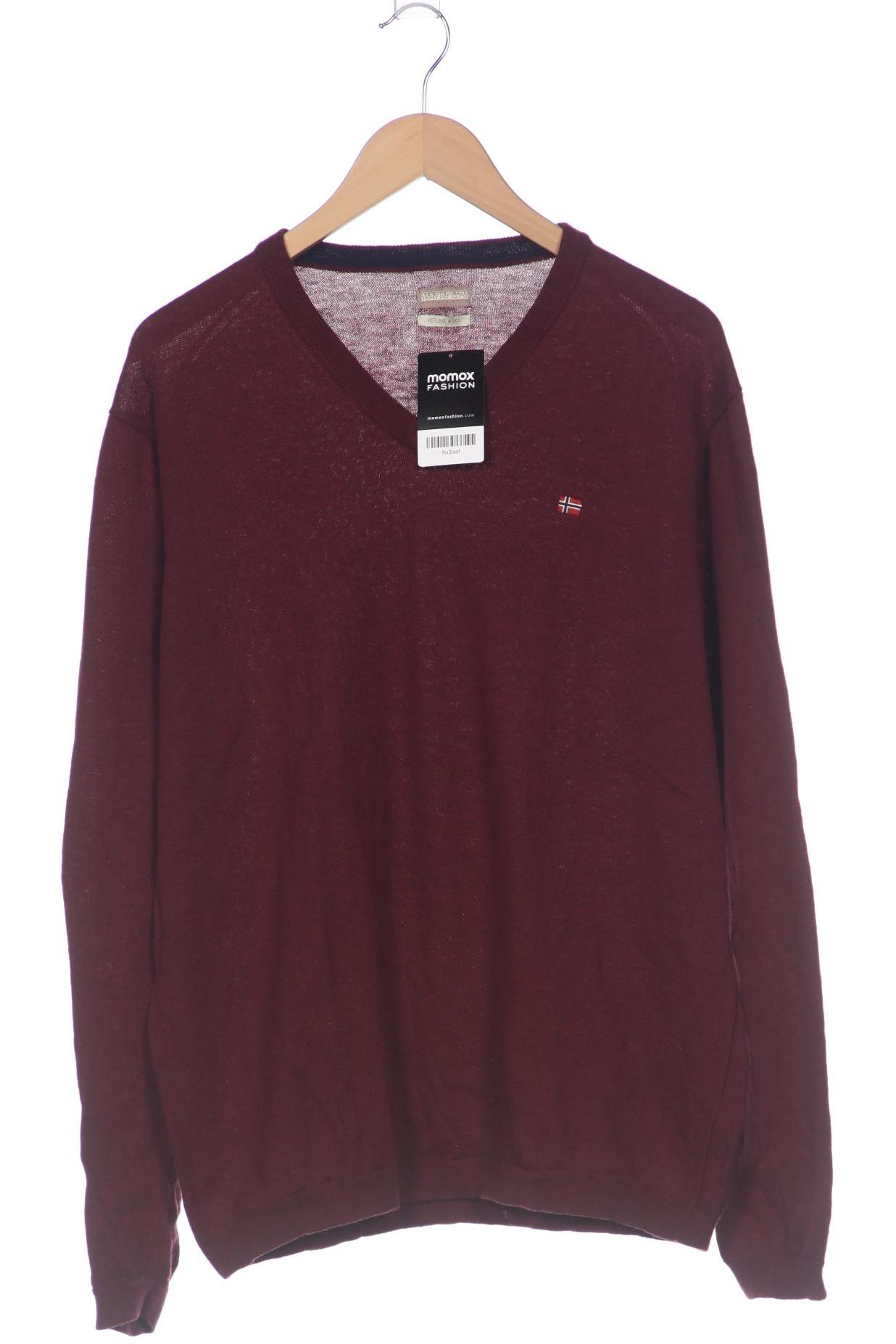 

Napapijri Herren Pullover, bordeaux, Gr. 56