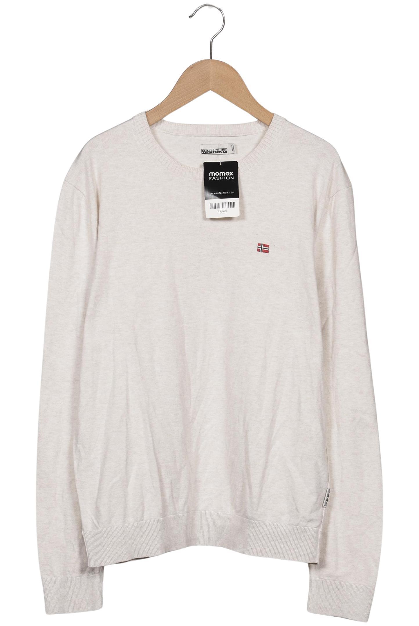 Thumbnail - Napapijri Herren Pullover, cremeweiß, Gr. 48