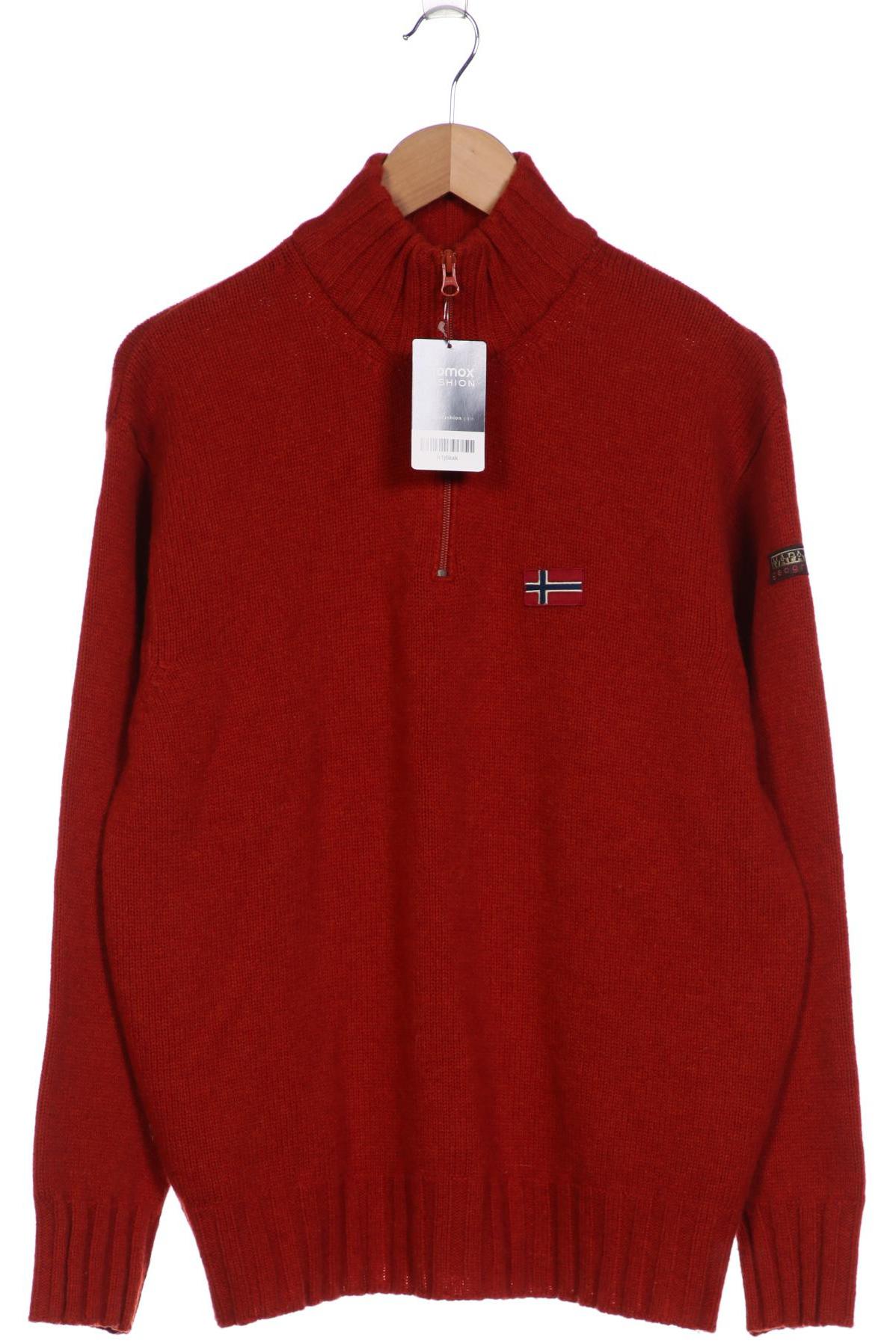 

Napapijri Herren Pullover, orange, Gr. 48