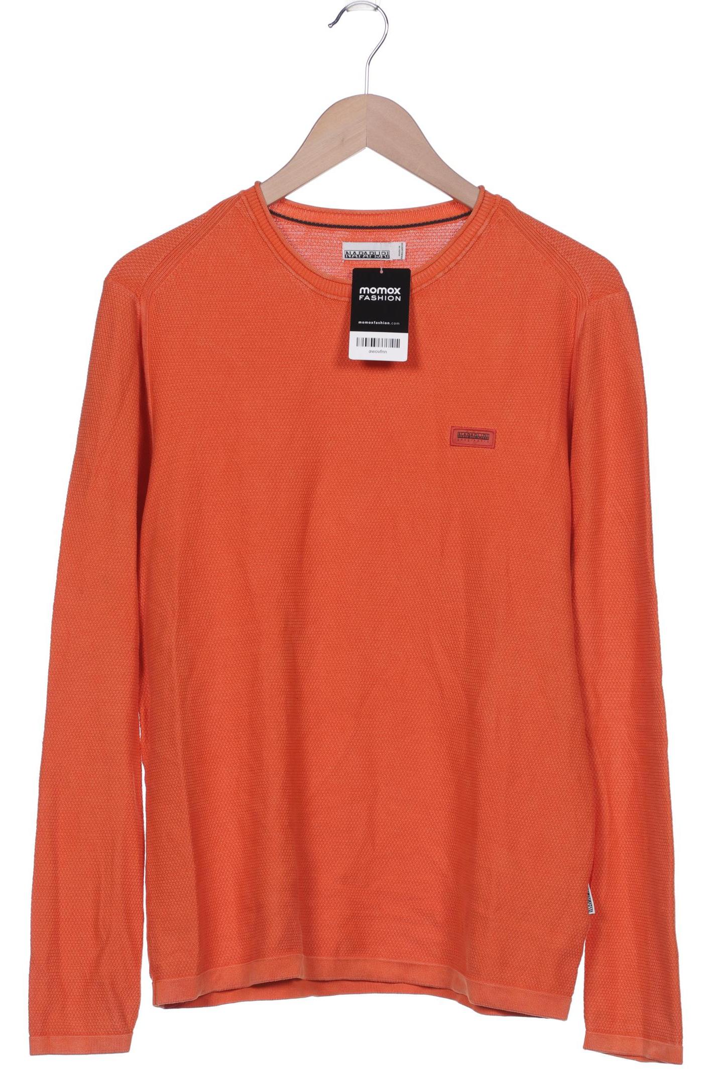 

Napapijri Herren Pullover, orange, Gr. 52