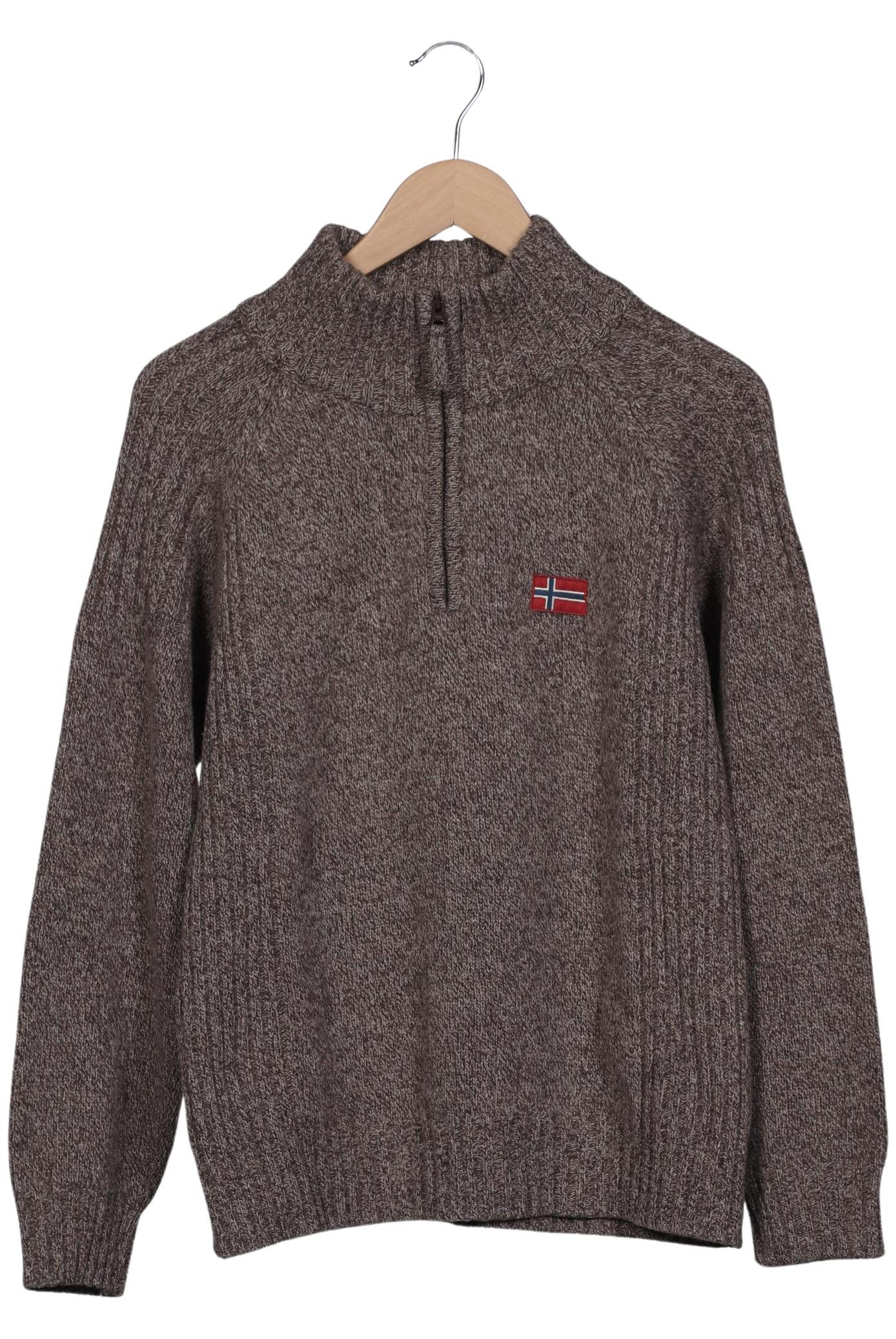 

Napapijri Herren Pullover, braun, Gr. 48