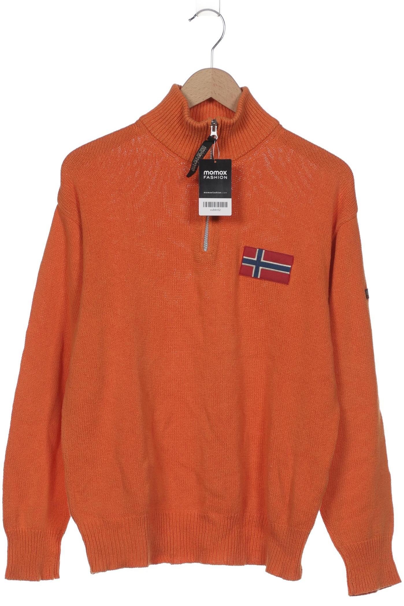 

Napapijri Herren Pullover, orange, Gr. 48